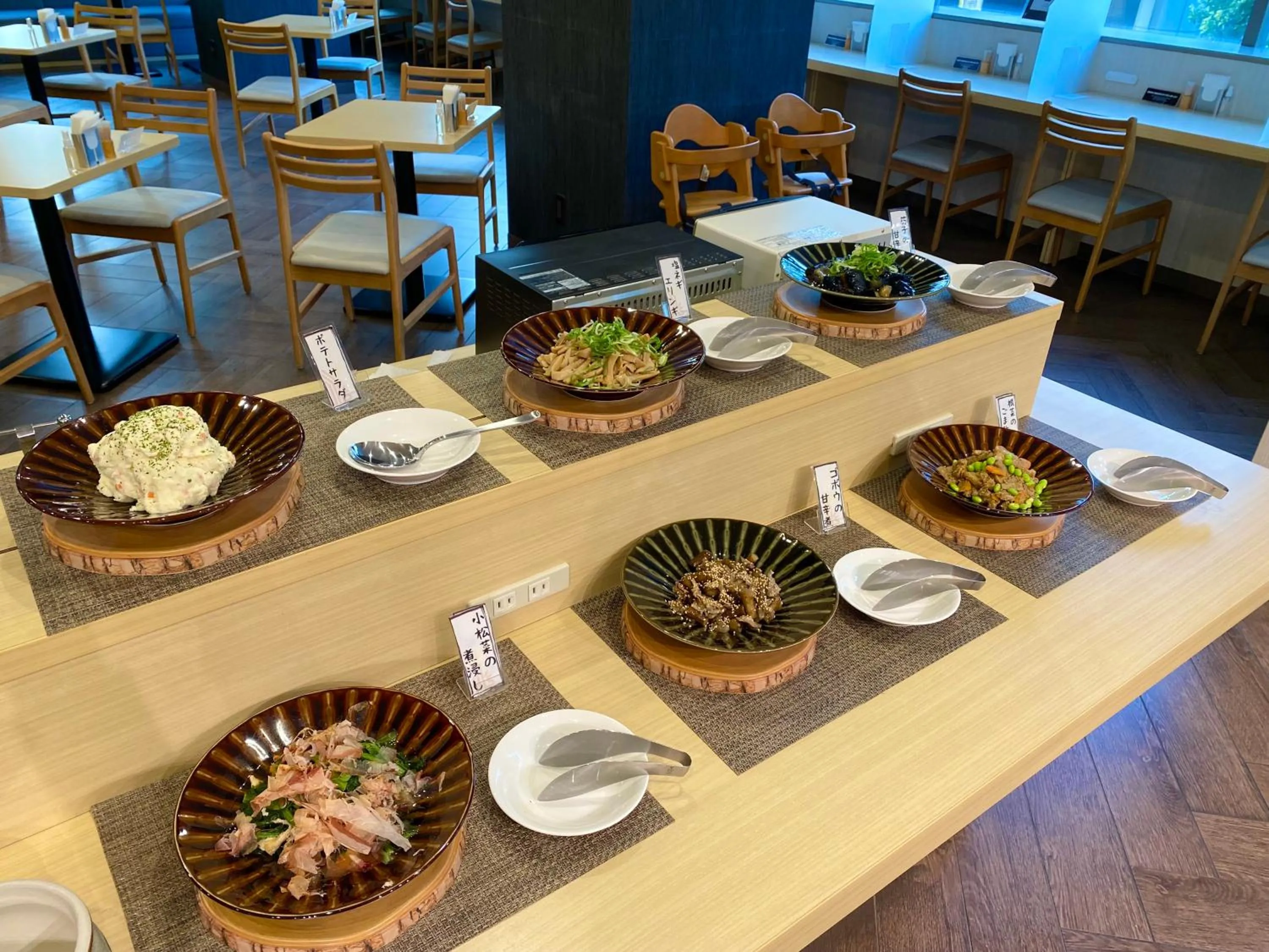 Breakfast in Y's HOTEL Hanshin Amagasaki Ekimae