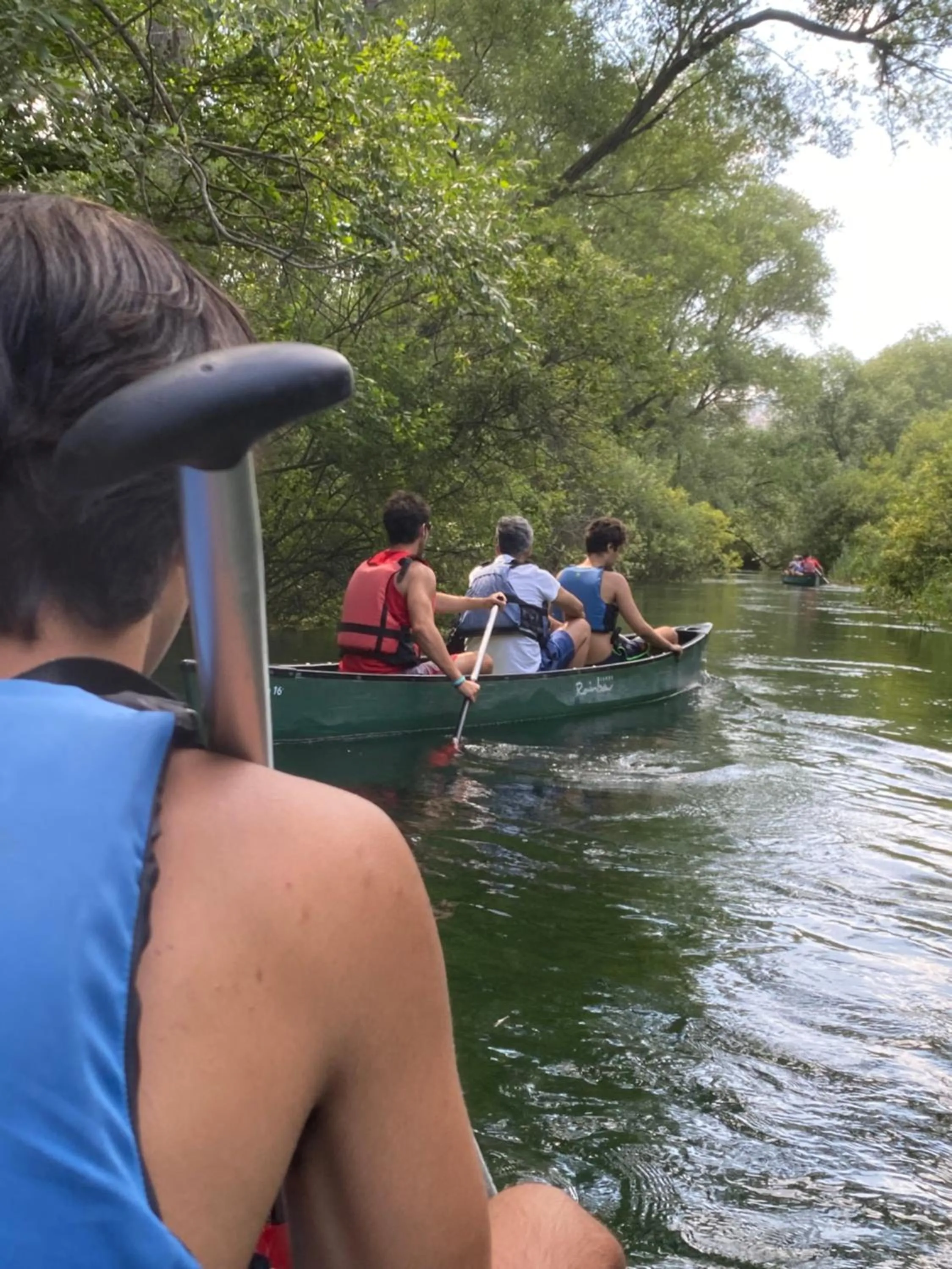 Canoeing in Palazzo De Fabritiis