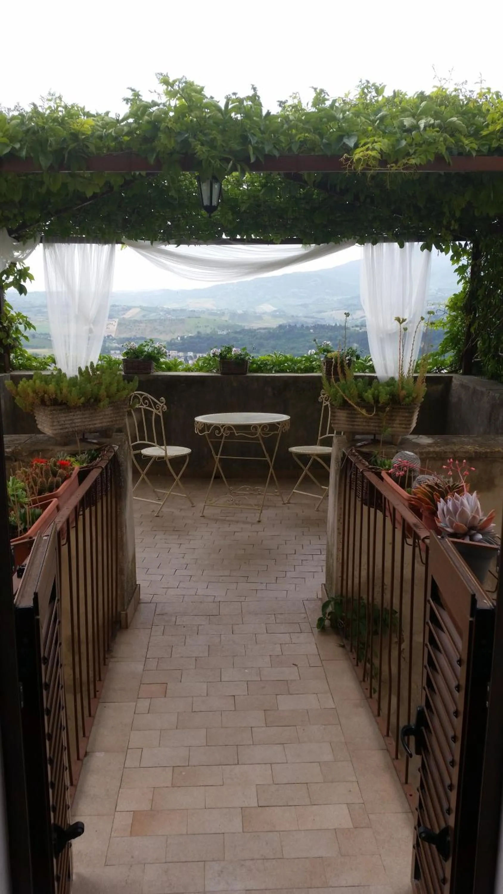 Balcony/Terrace in Palazzo De Fabritiis