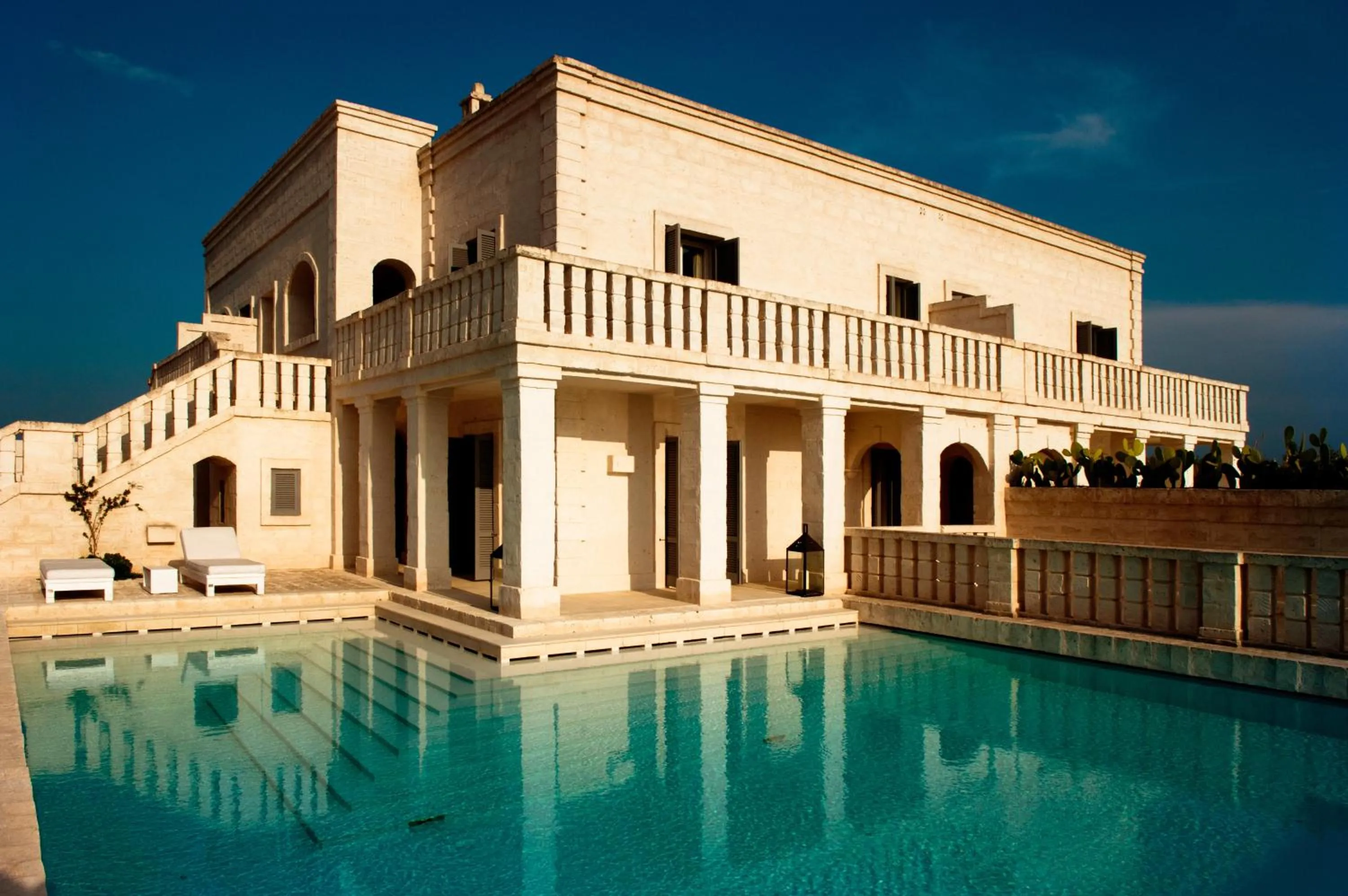Swimming pool in Borgo Egnazia