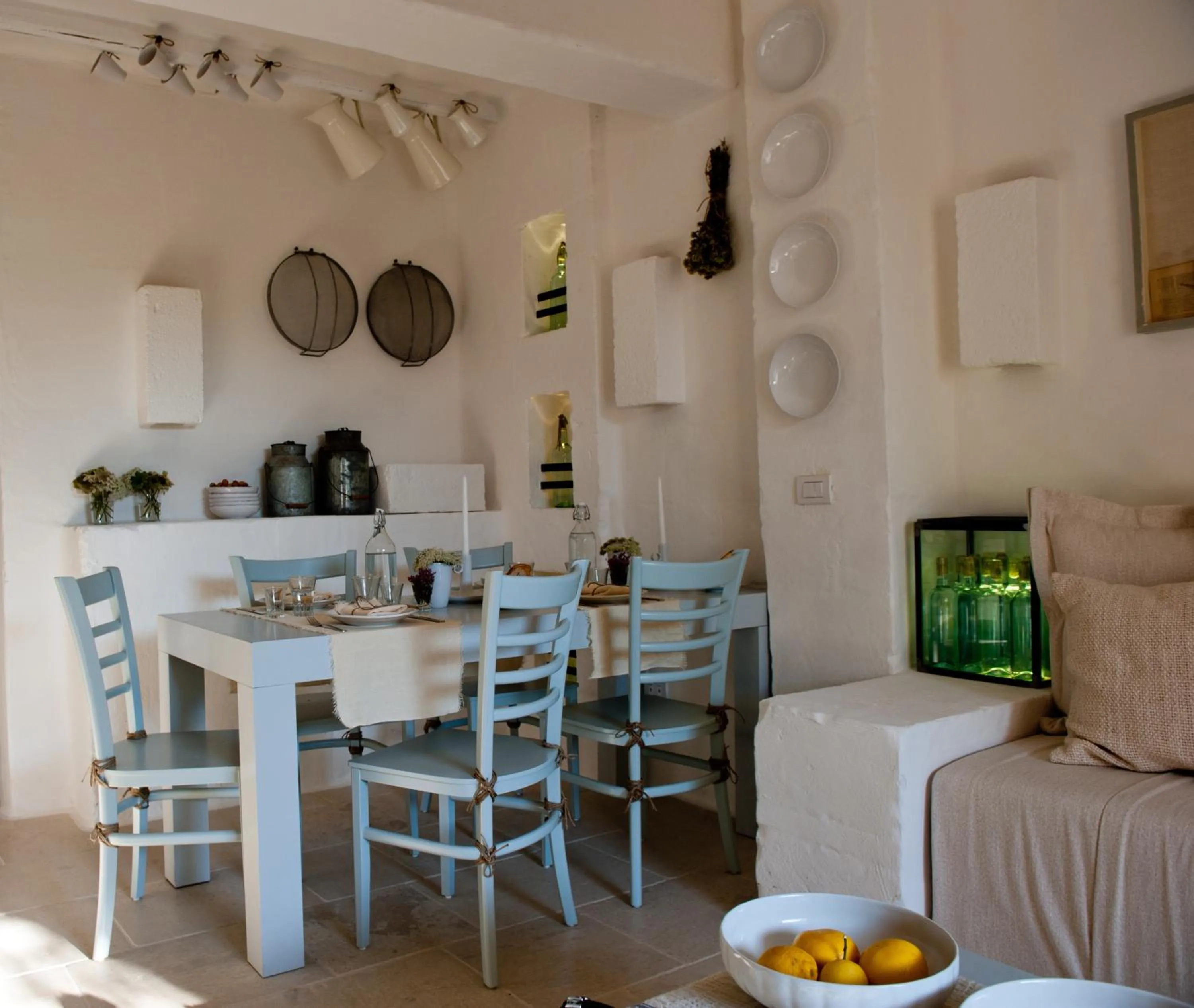 Dining area in Borgo Egnazia