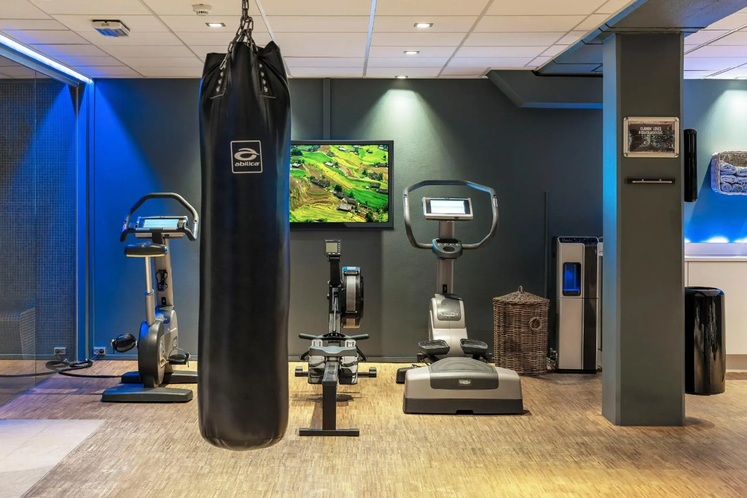 Fitness centre/facilities in Clarion Hotel Oslo Airport Fitness centre/facilities in Clarion Hotel Oslo Airport