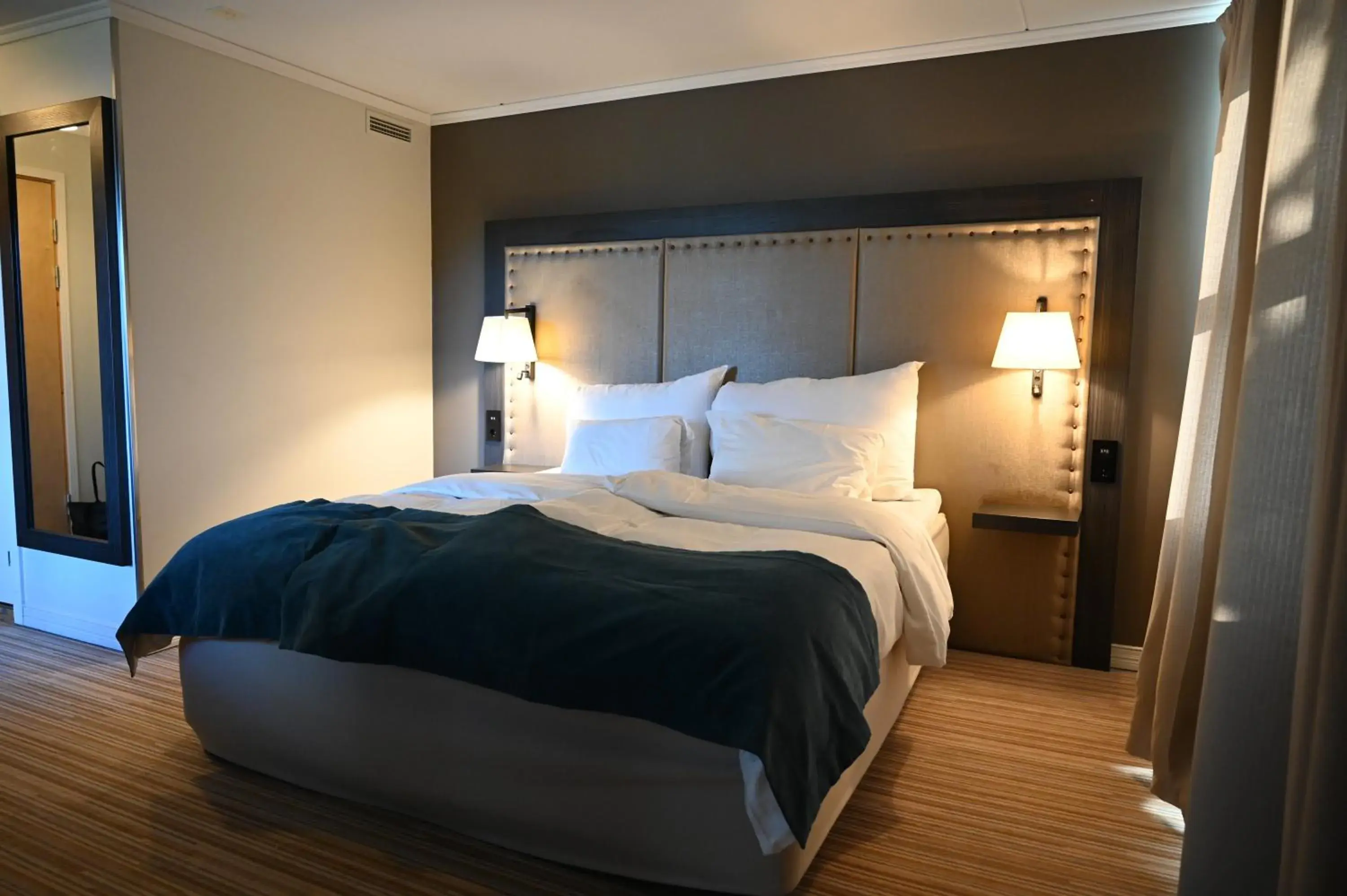 Bed in Clarion Hotel Oslo Airport Bed in Clarion Hotel Oslo Airport