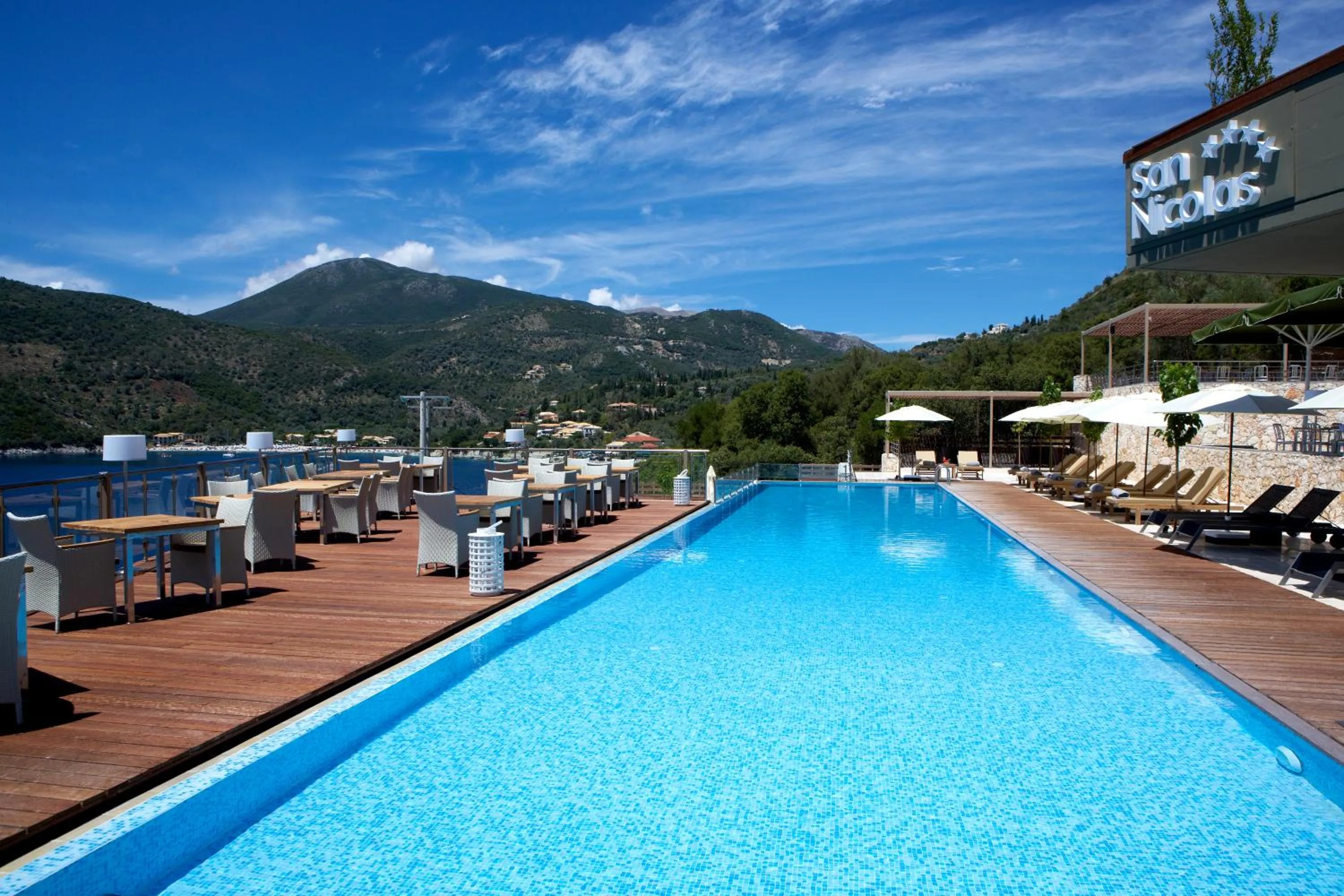 Property building in San Nicolas Resort Hotel