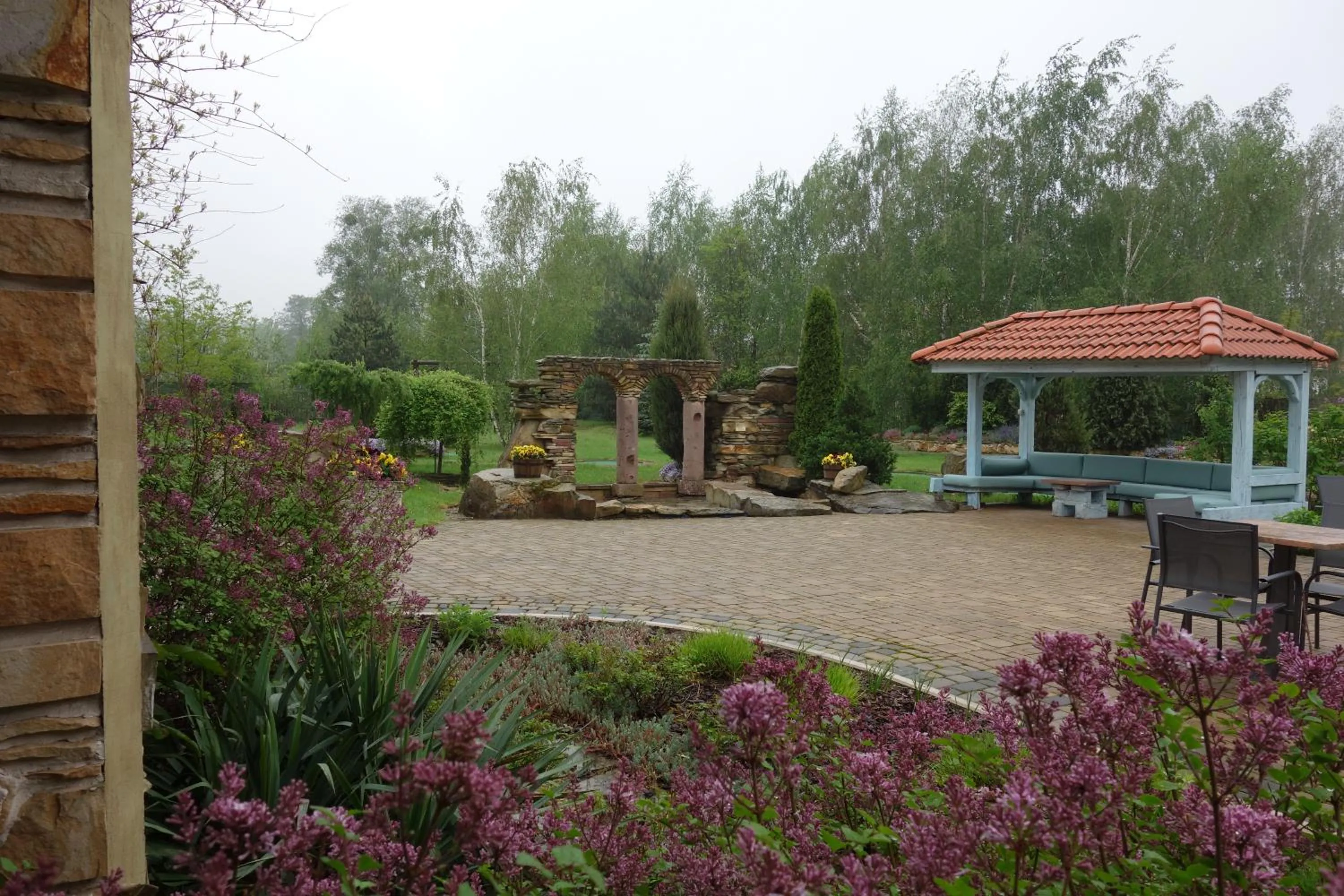 Patio in Hotel Cyprus