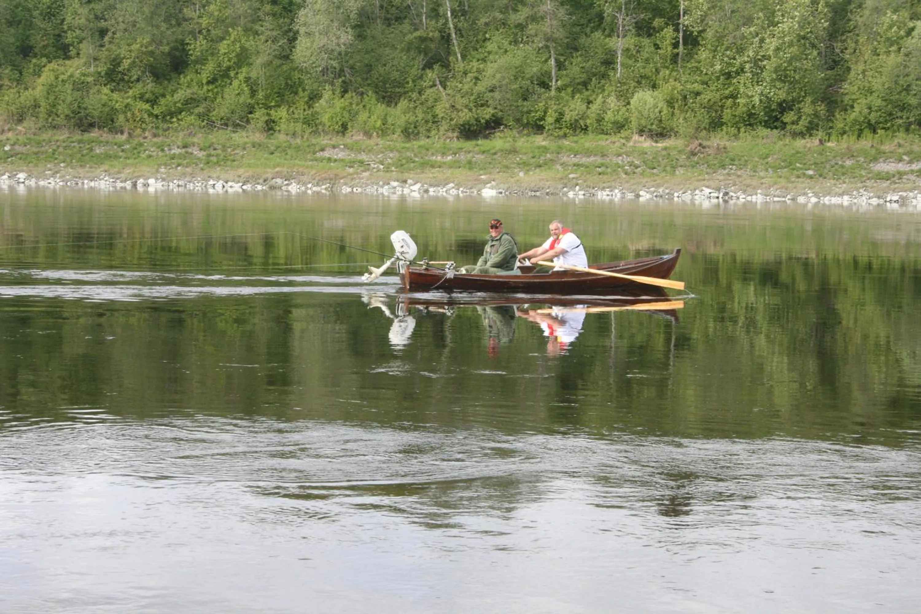 Fishing in Overhalla Hotel