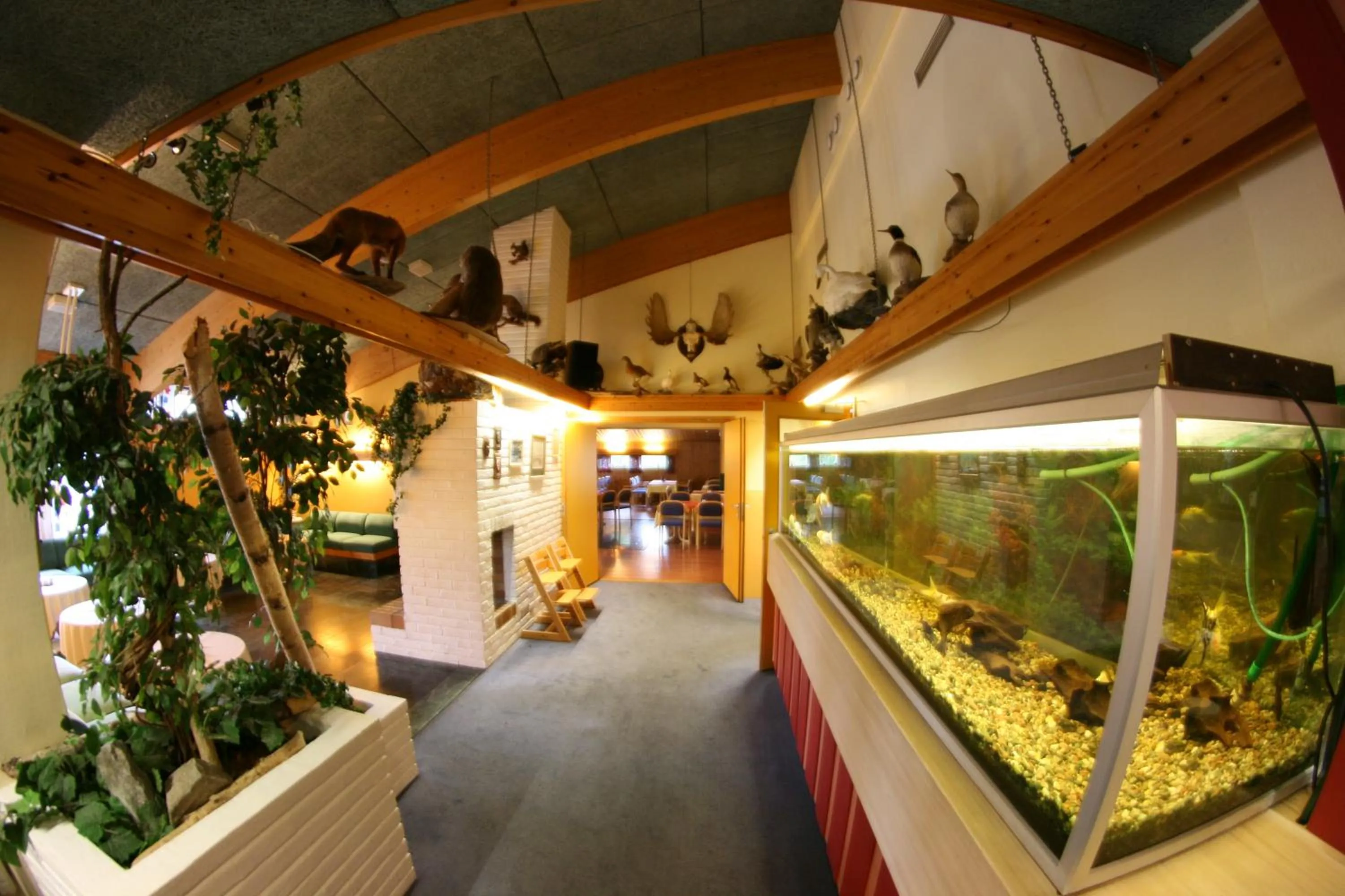 Decorative detail in Overhalla Hotel