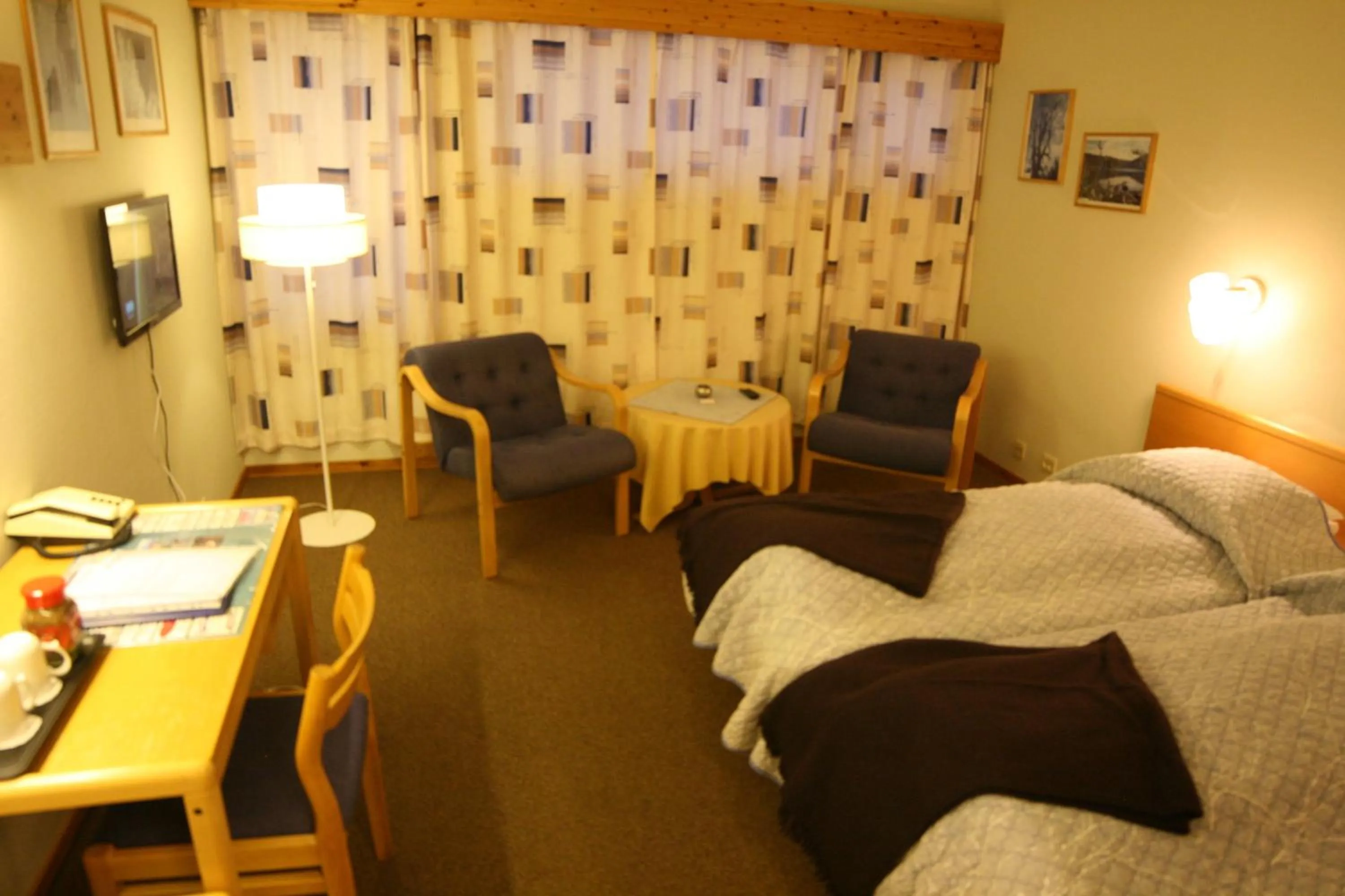 Photo of the whole room in Overhalla Hotel