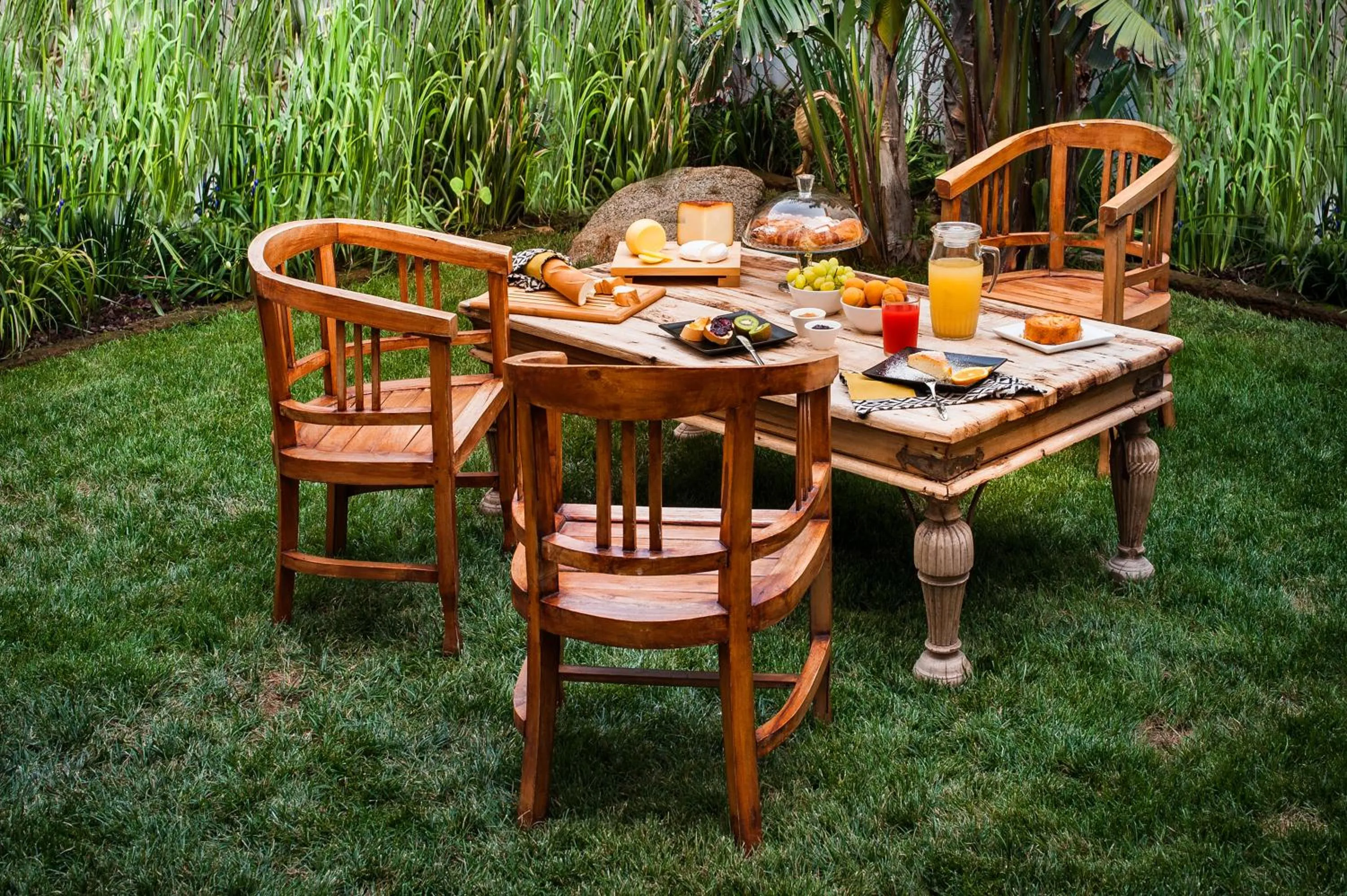 Garden view in Teku Sardinia Boutique Hotel