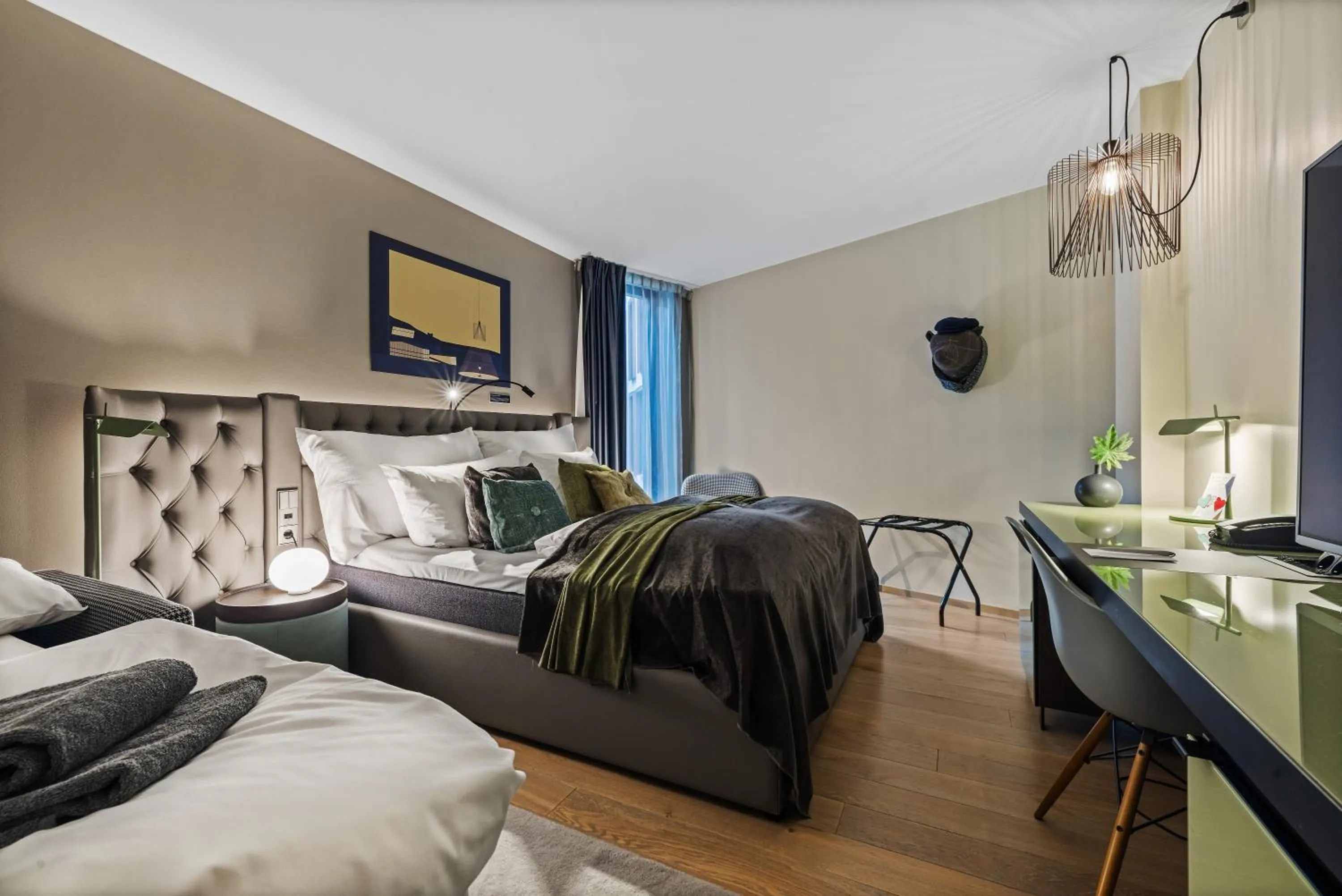 Bed in Clarion Hotel The Hub