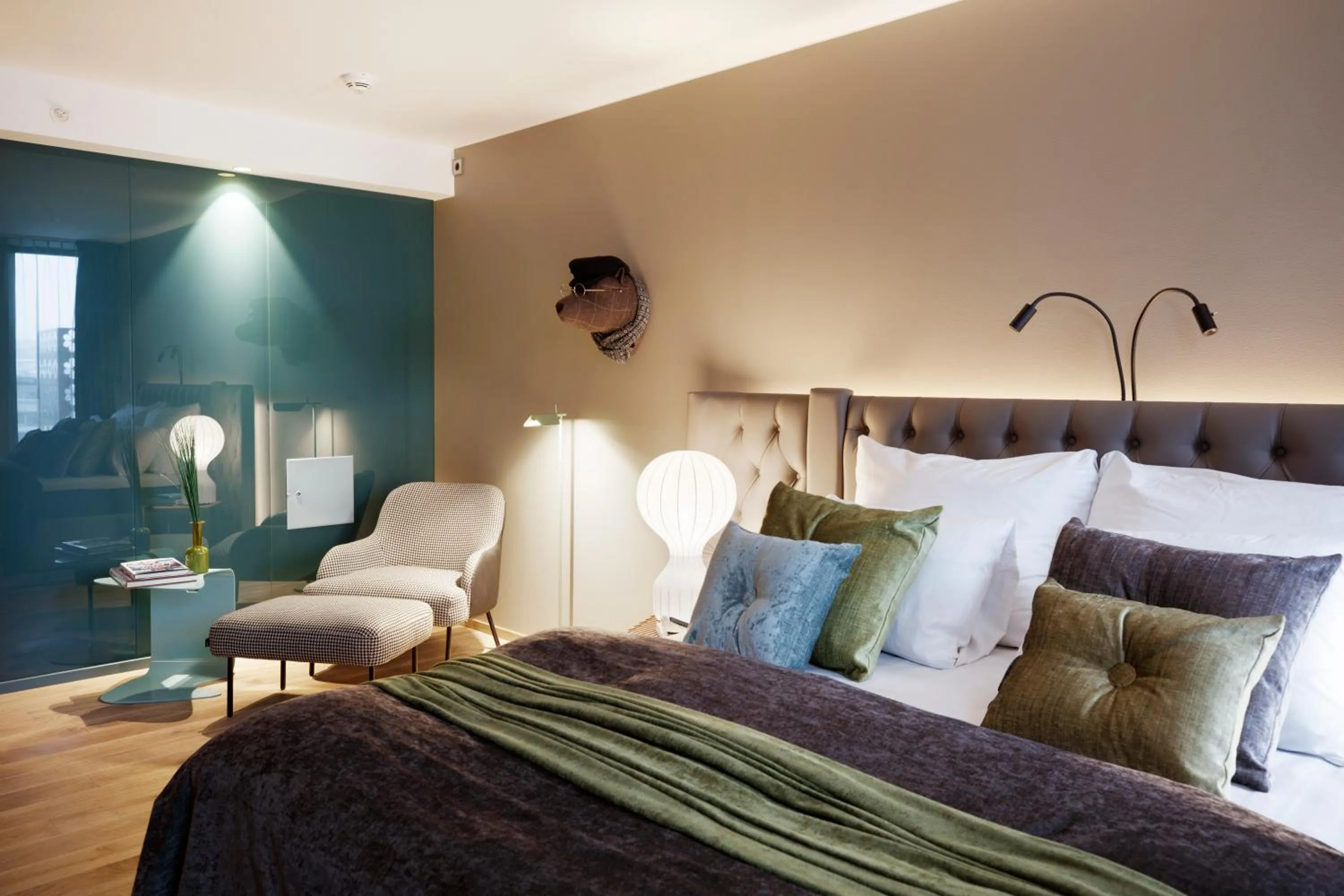 Bed in Clarion Hotel The Hub