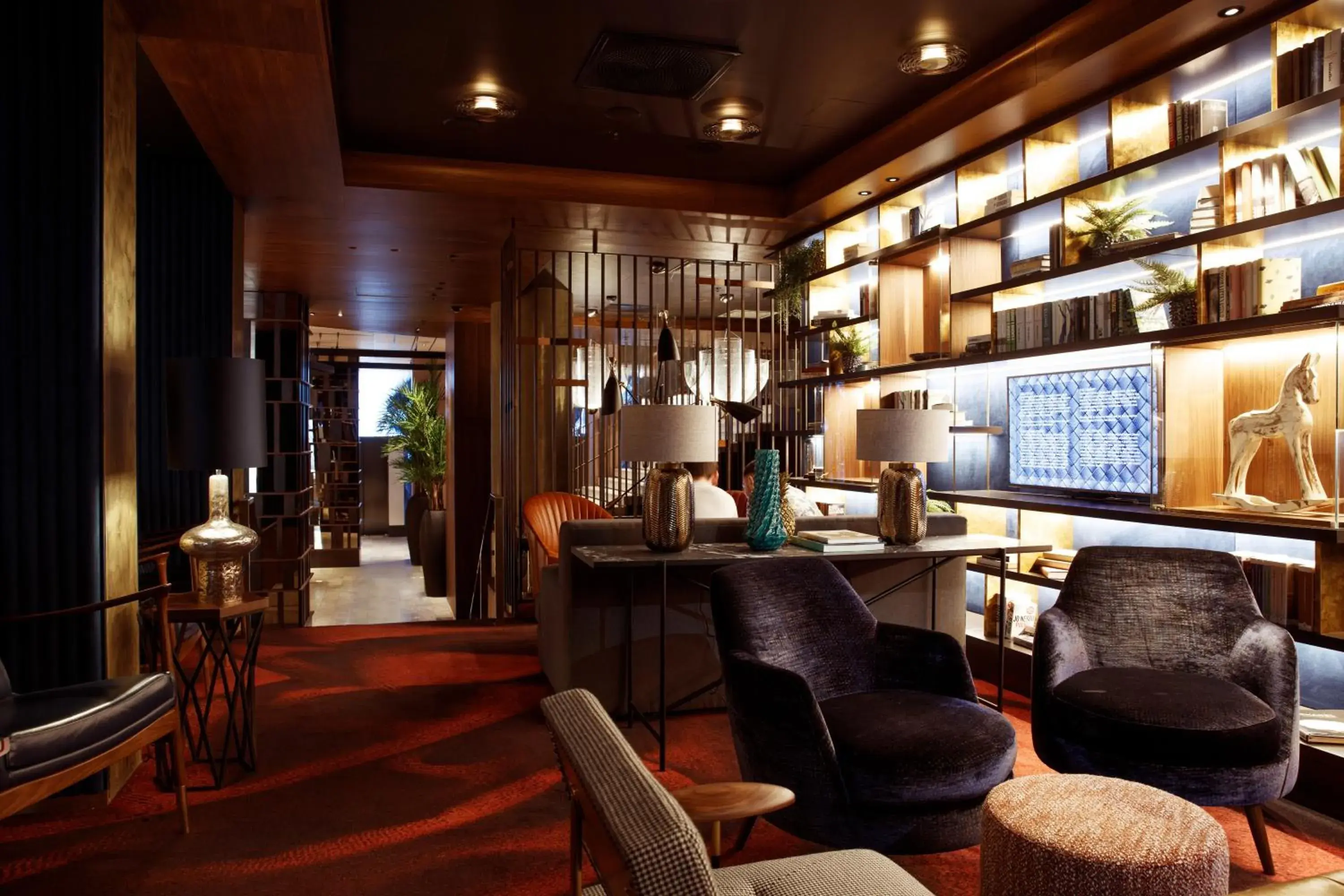 Living room in Clarion Hotel The Hub Living room in Clarion Hotel The Hub