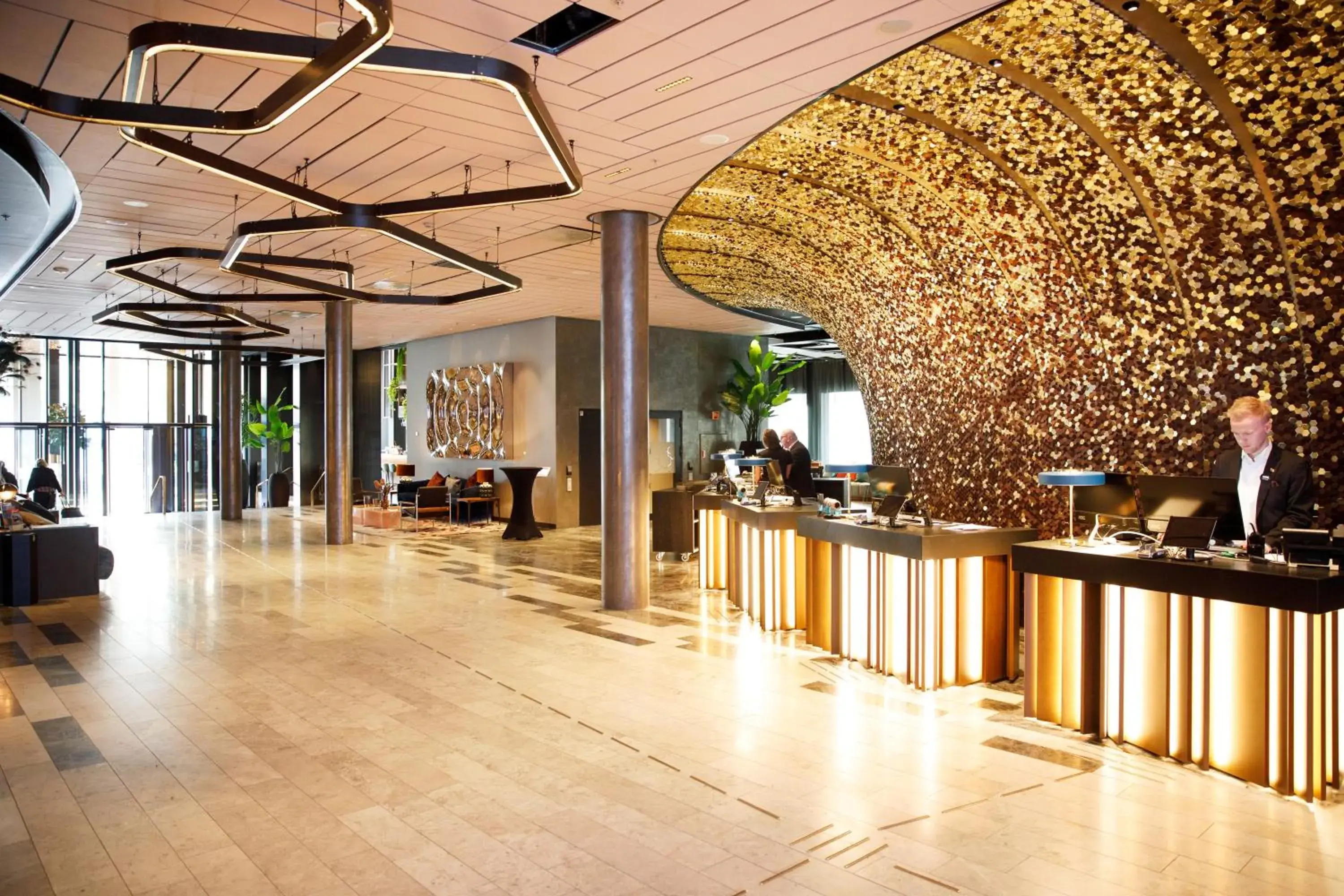 Lobby or reception in Clarion Hotel The Hub Lobby or reception in Clarion Hotel The Hub