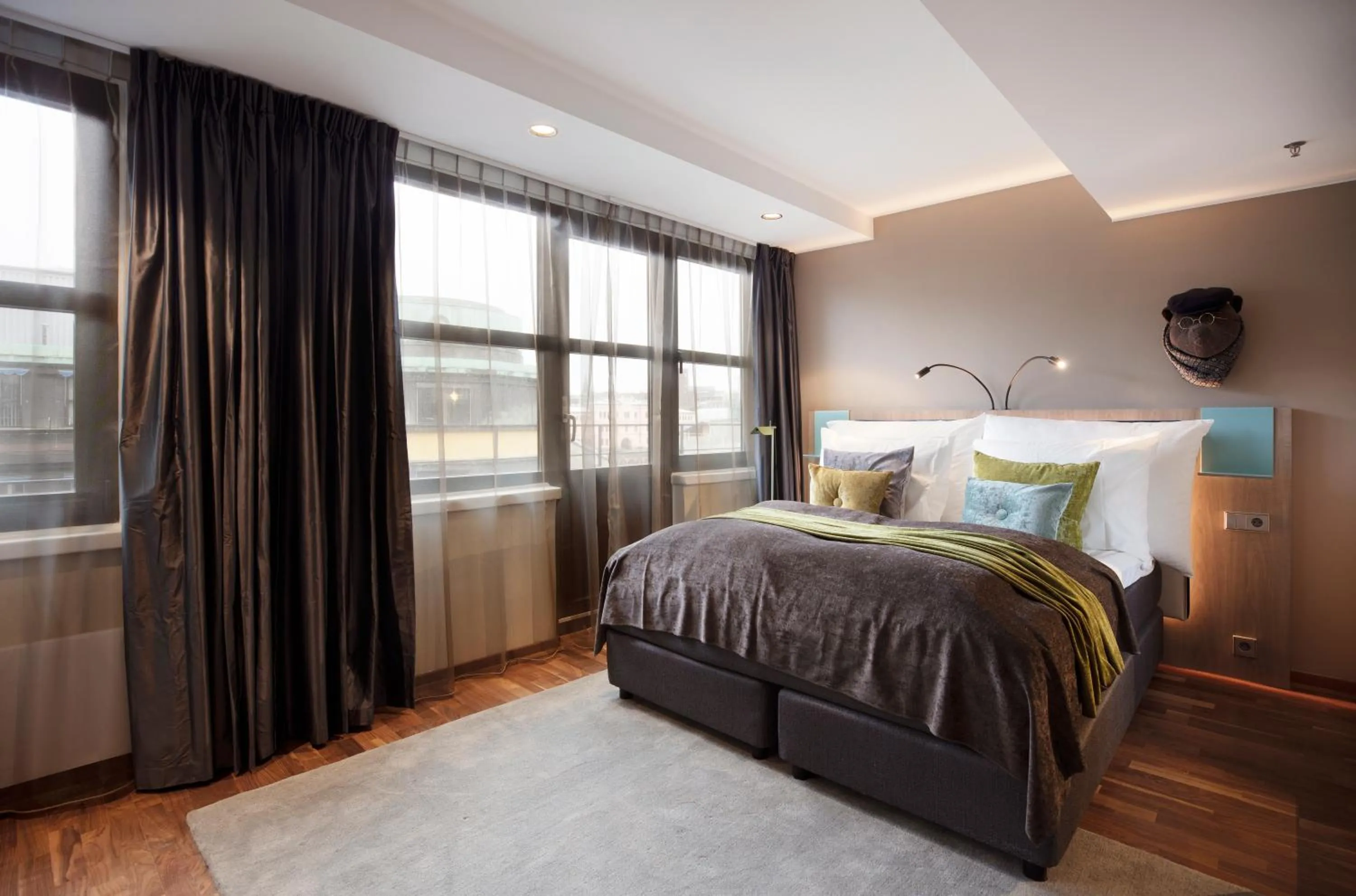 Bed in Clarion Hotel The Hub