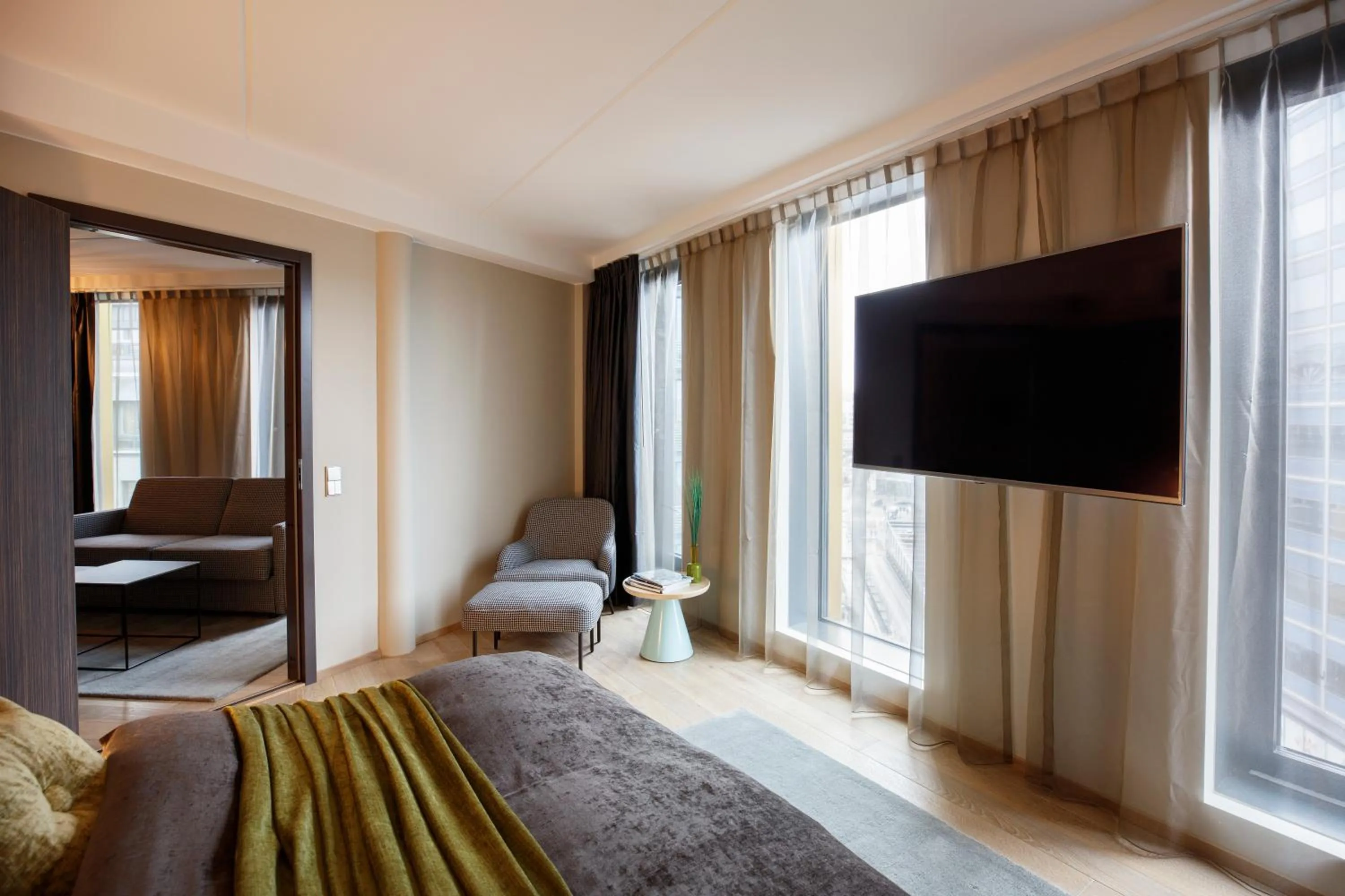 Bed in Clarion Hotel The Hub