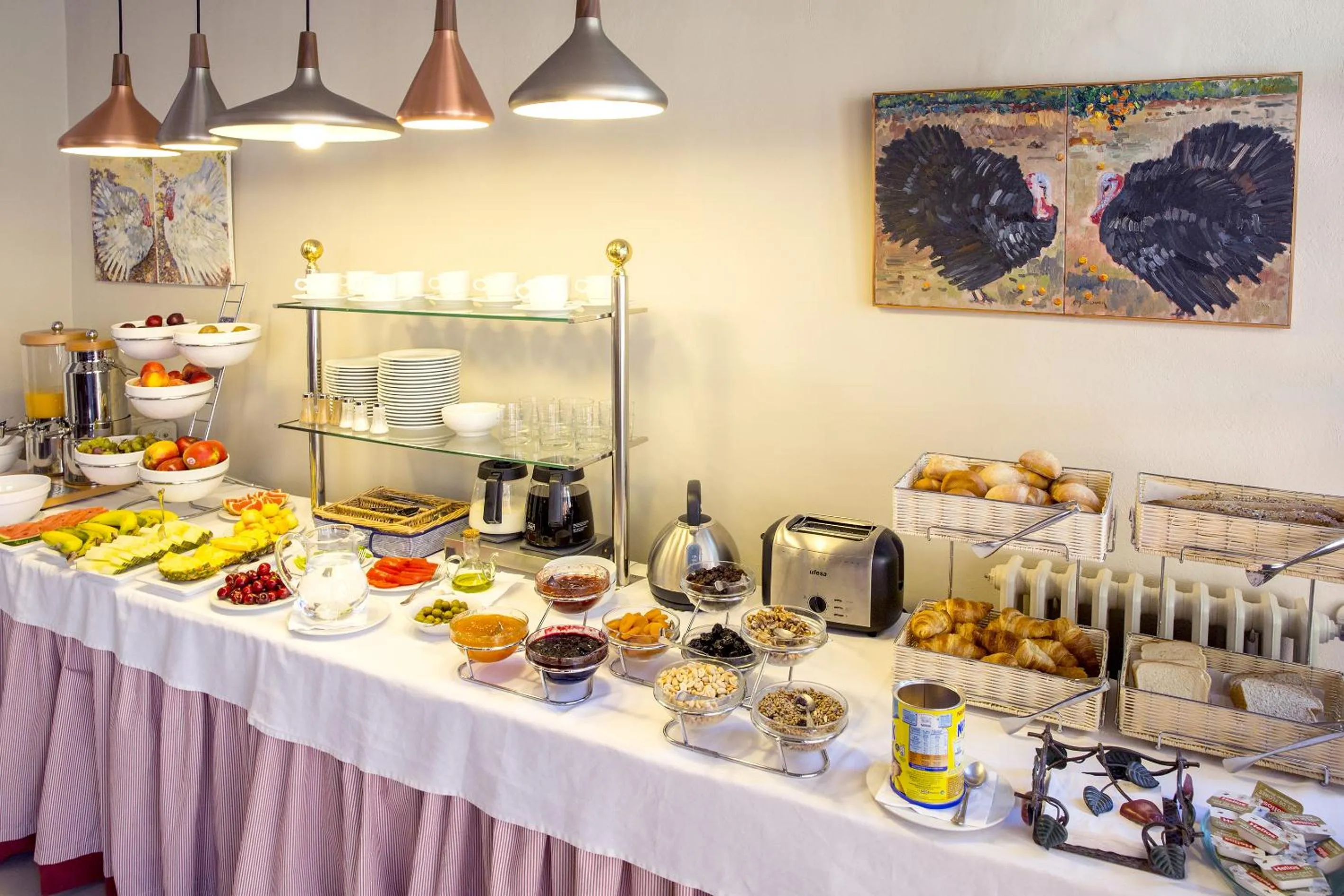 Buffet breakfast in Hotel y Apartamentos DES PUIG