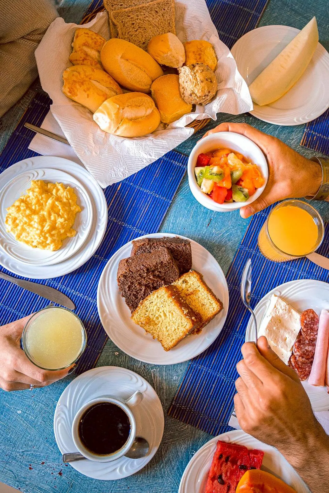 Breakfast in Pousada dos Gravatás