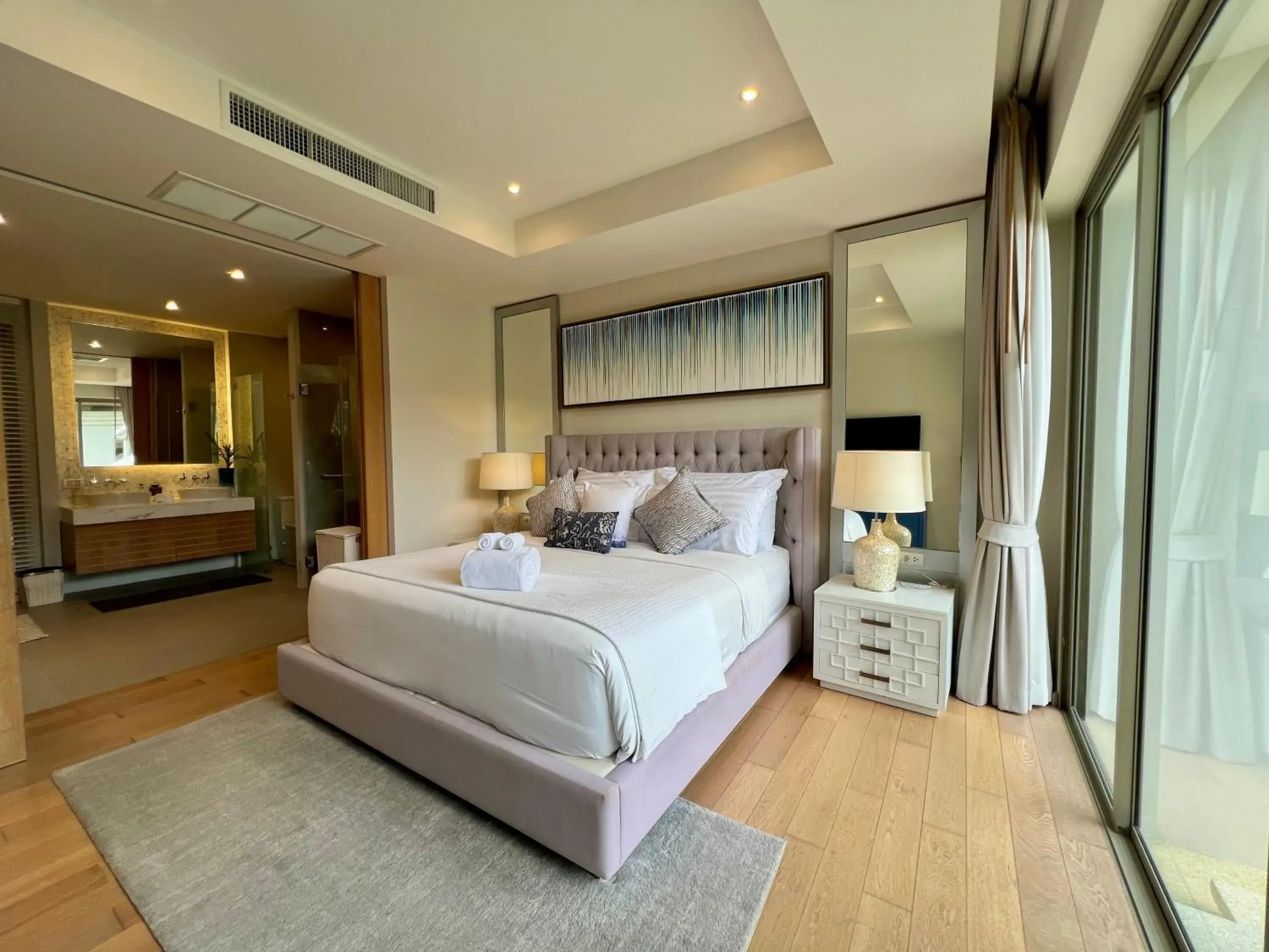 Bed in Trichada Villas by RESAVA Bed in Trichada Villas by RESAVA