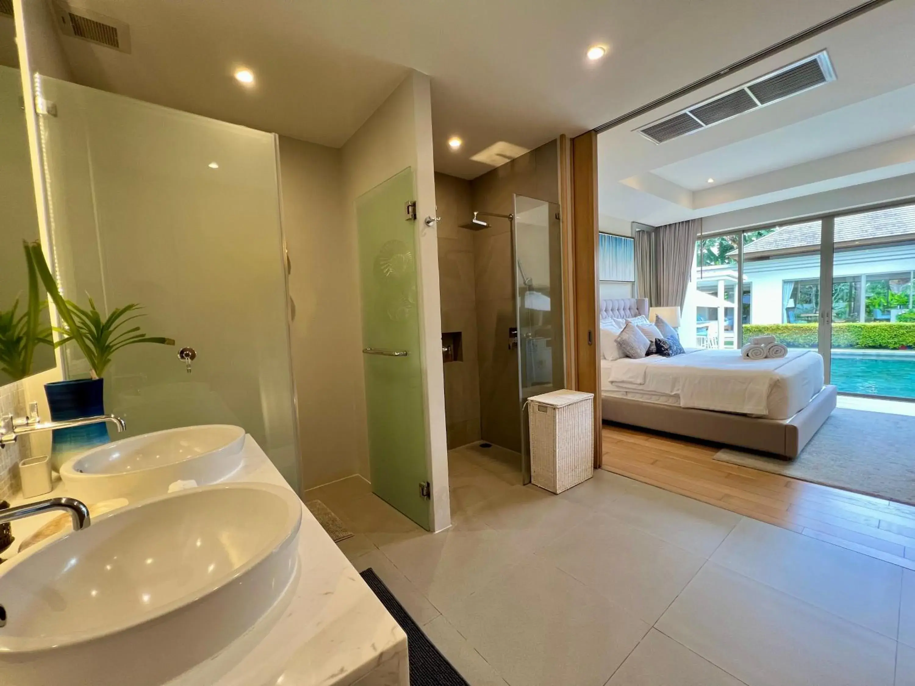 Bed in Trichada Villas by RESAVA Bed in Trichada Villas by RESAVA