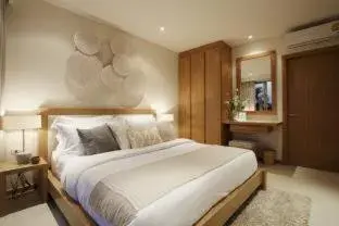 Bed in Trichada Villas by RESAVA Bed in Trichada Villas by RESAVA