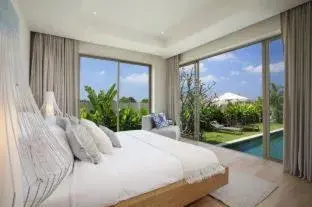 Bed in Trichada Villas by RESAVA Bed in Trichada Villas by RESAVA