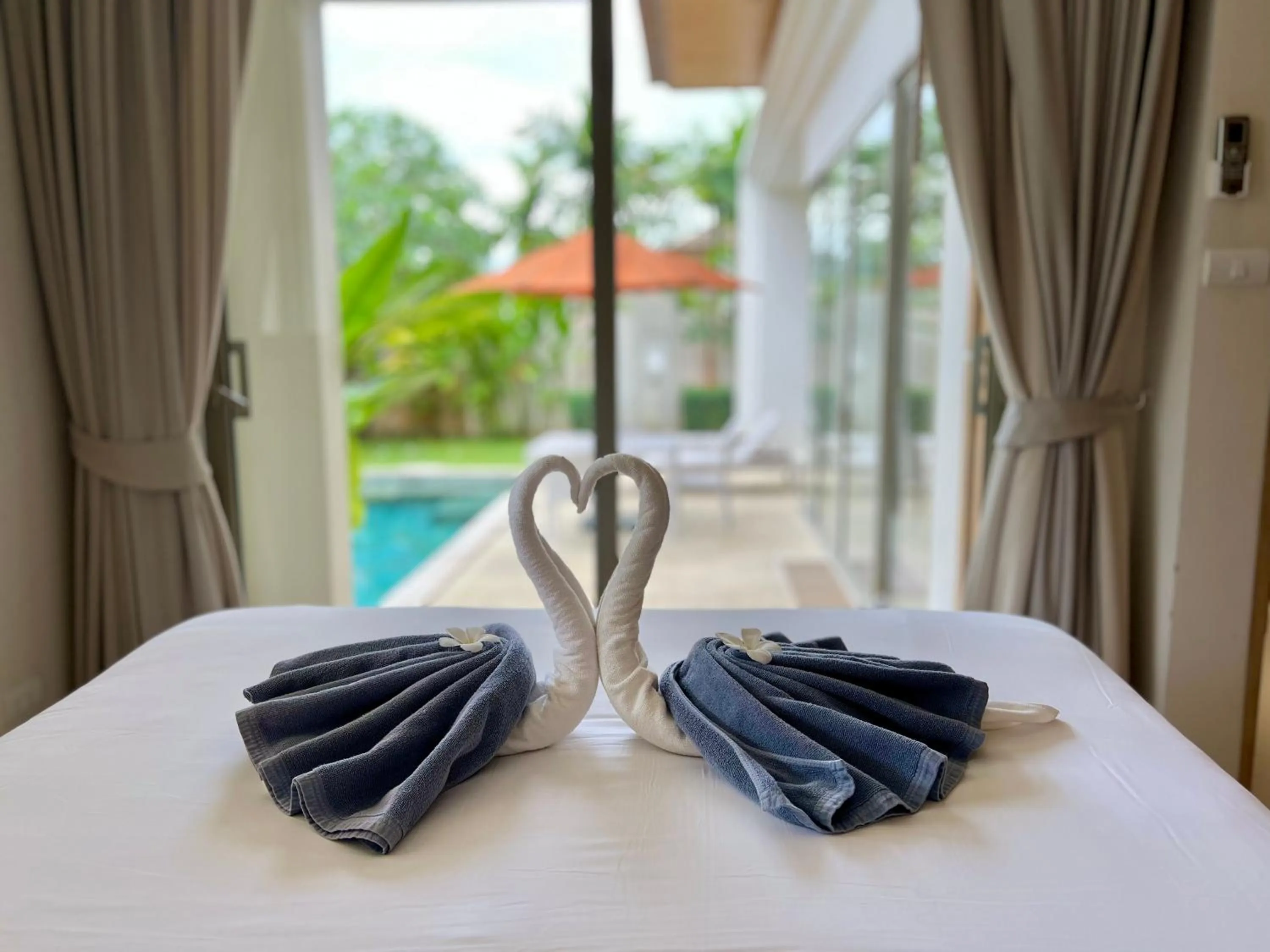 Bed in Trichada Villas by RESAVA