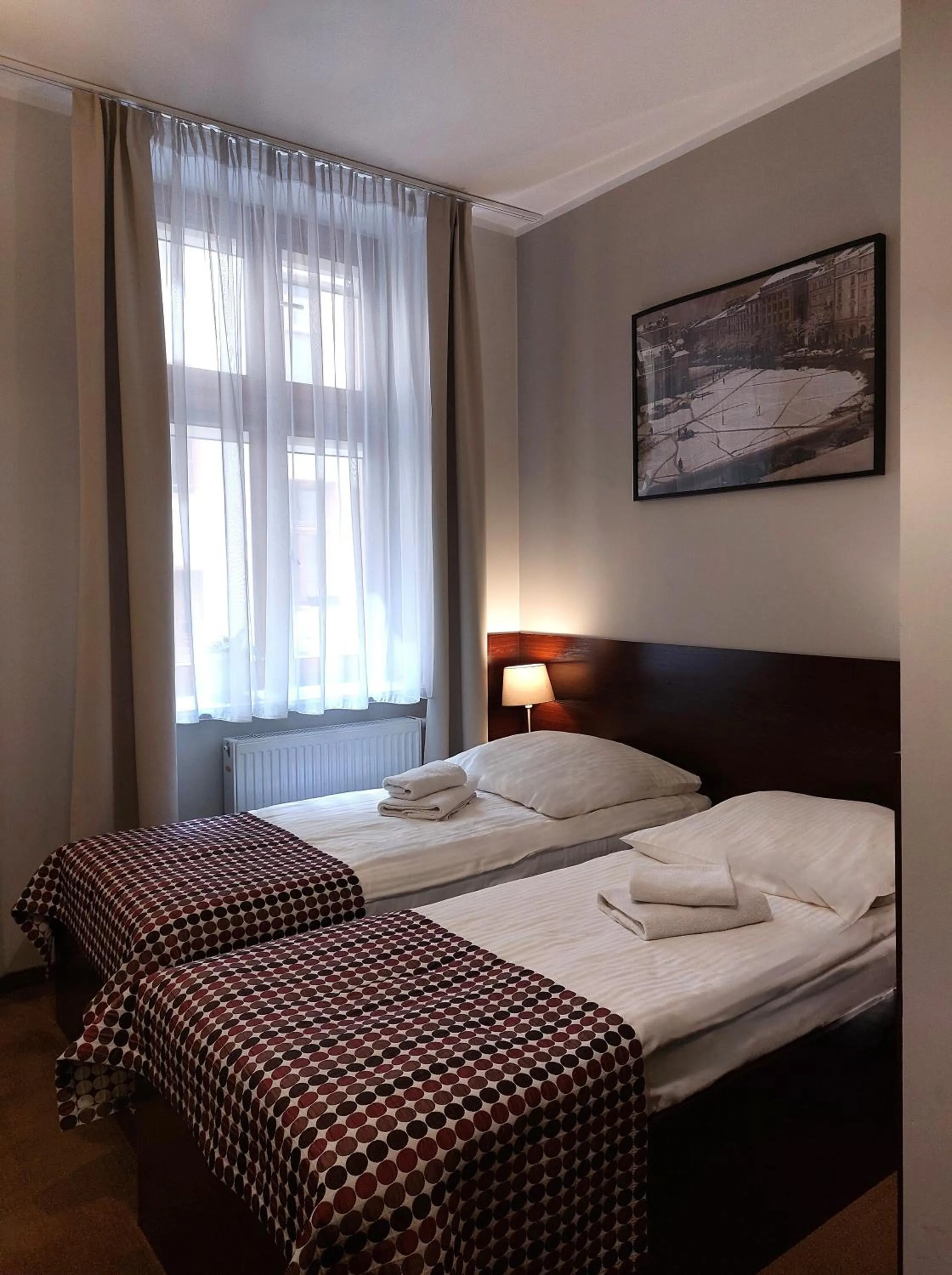 Bed in Atlantic Aparthotel