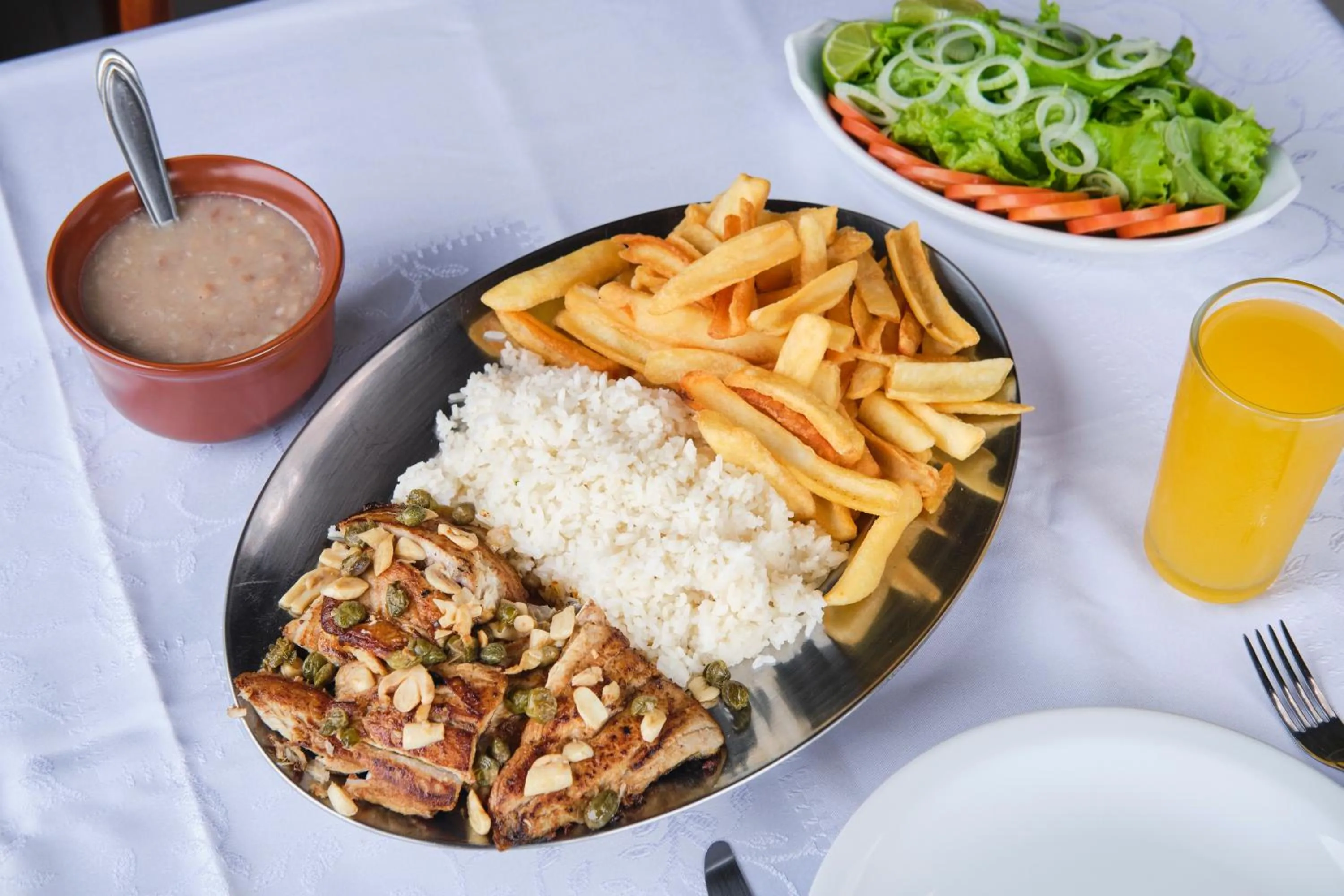 Food close-up in Hotel Coquille