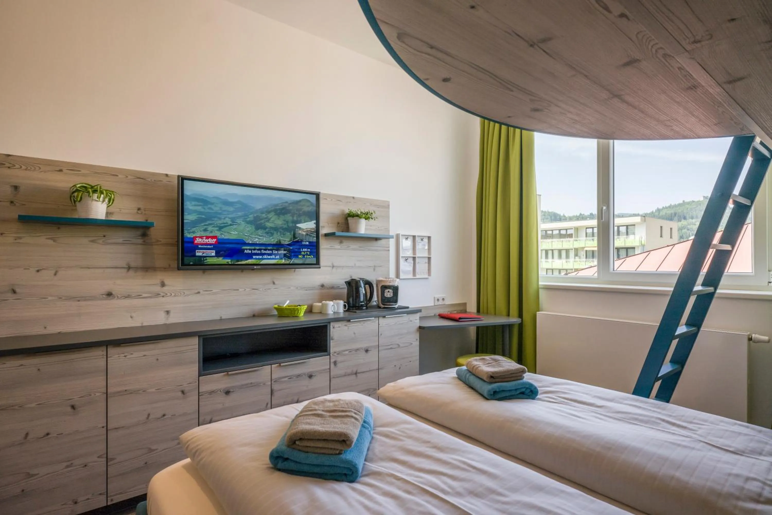 Photo of the whole room, Bed in Aparthotel Backstage