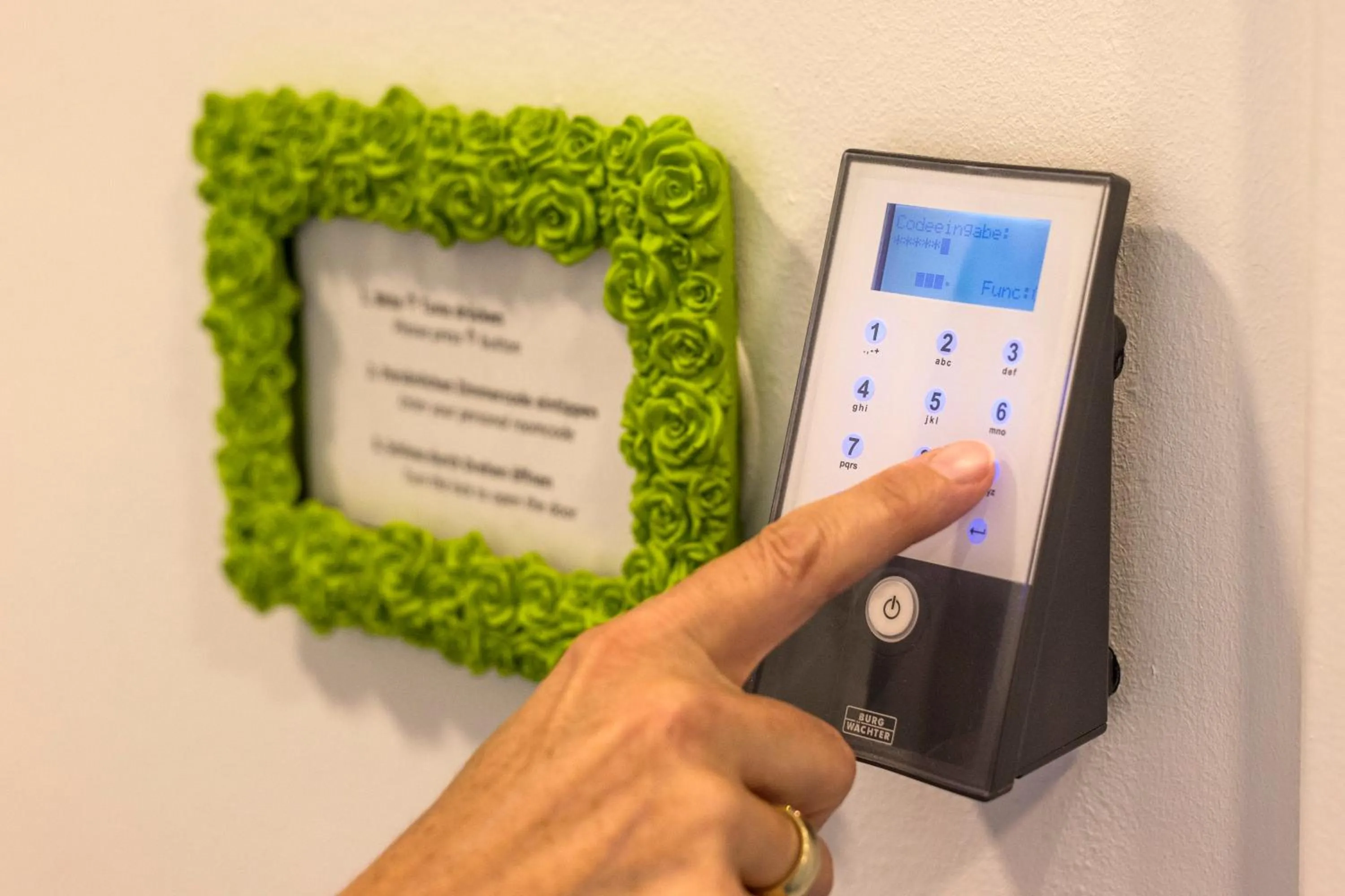 Decorative detail in Aparthotel Backstage