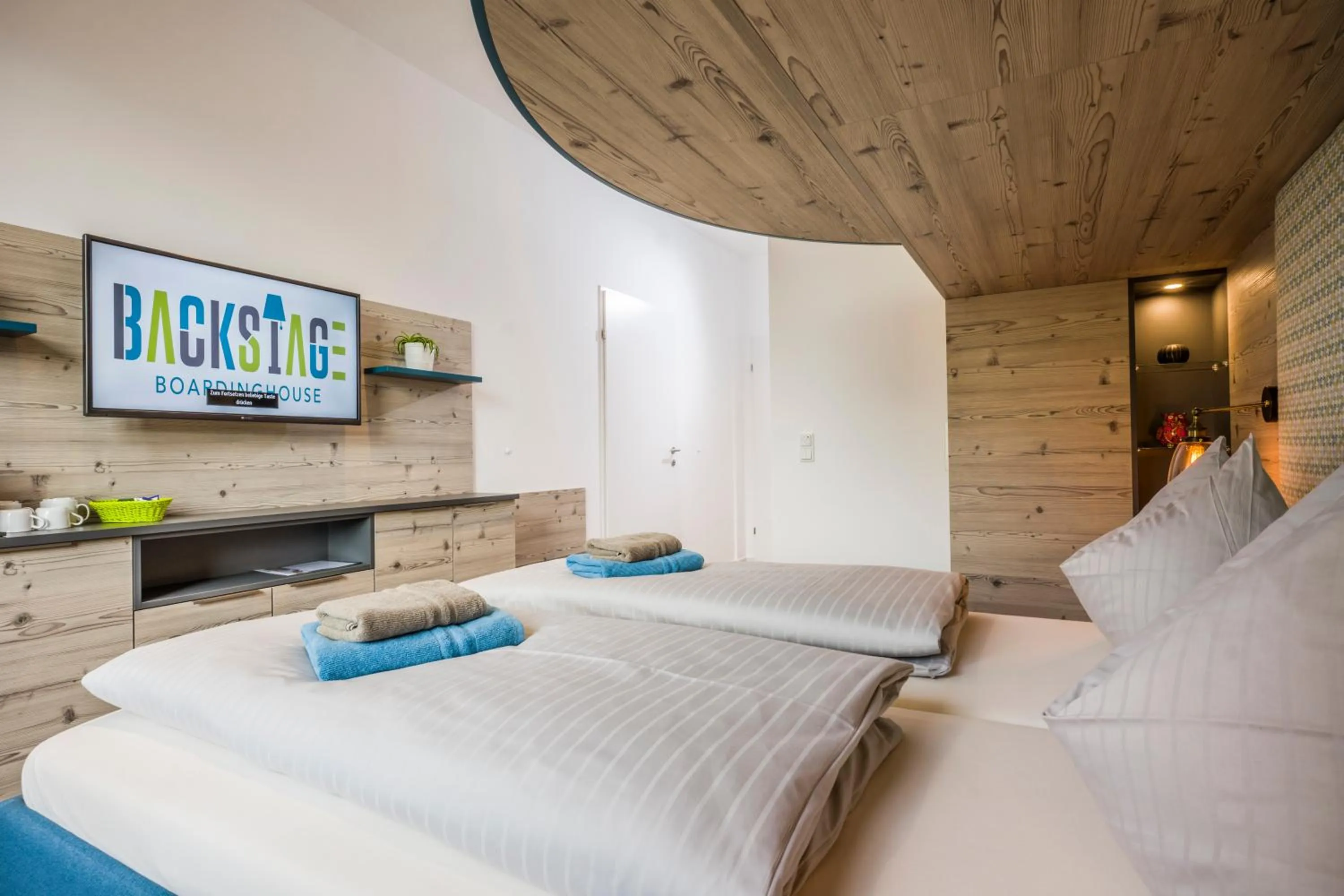 Photo of the whole room, Bed in Aparthotel Backstage