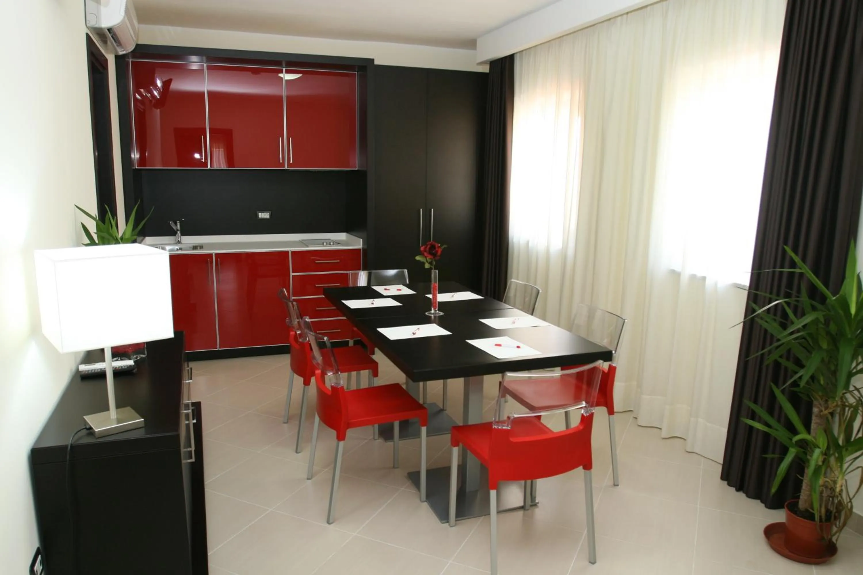 Seating area in Rama Palace Hotel