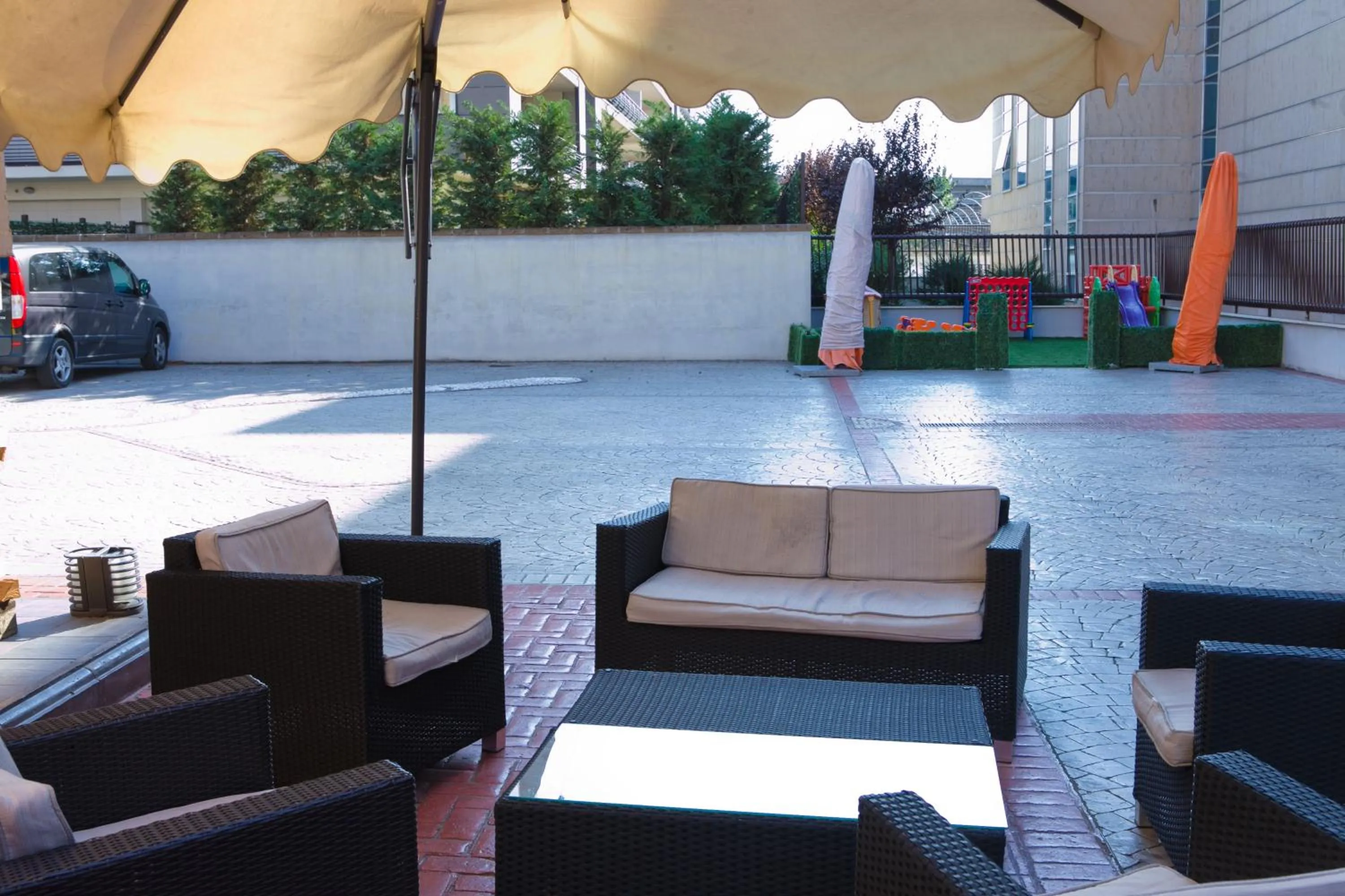 Children play ground in Rama Palace Hotel