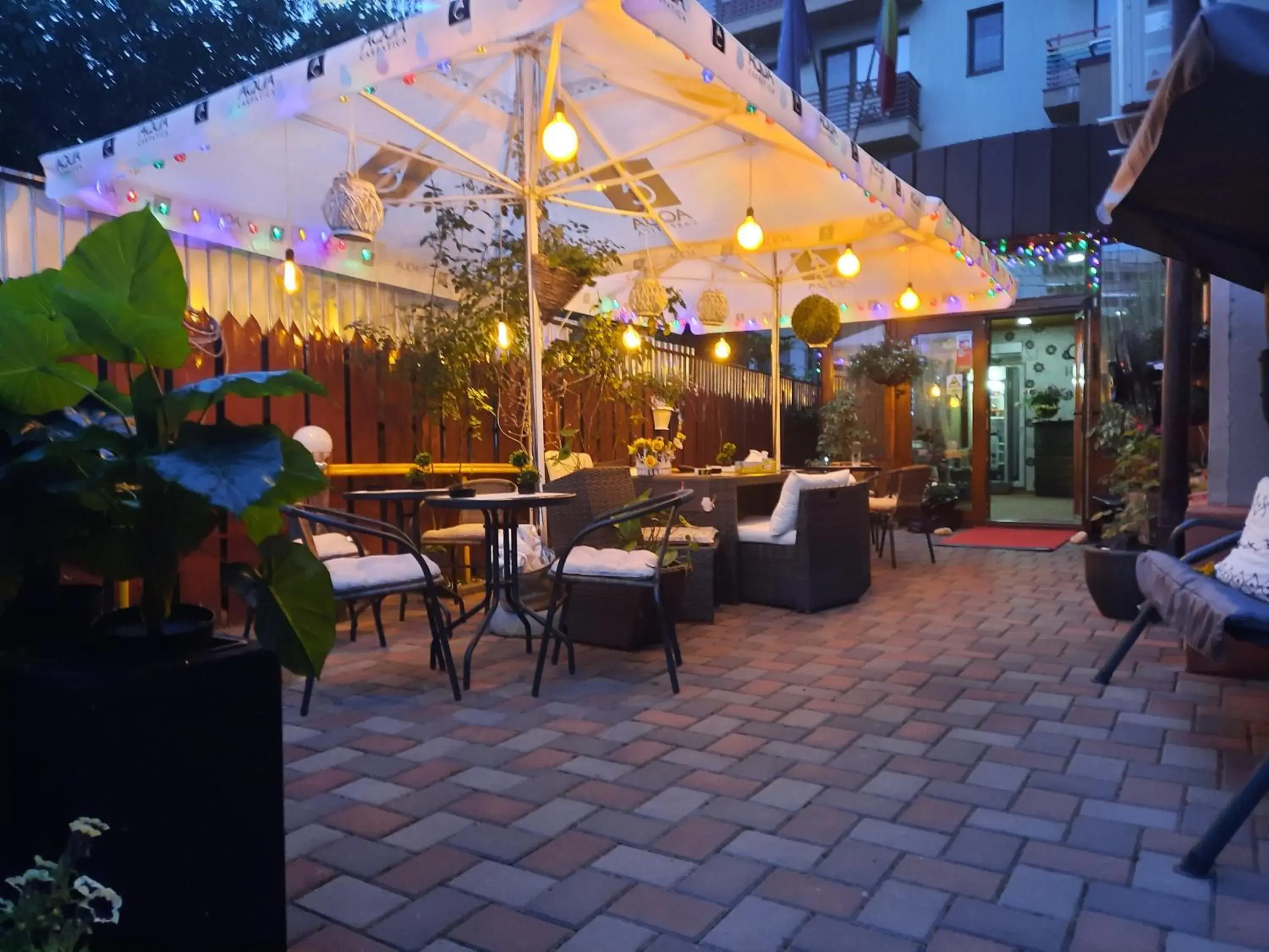 Inner courtyard view in La Casa Nord Inner courtyard view in La Casa Nord