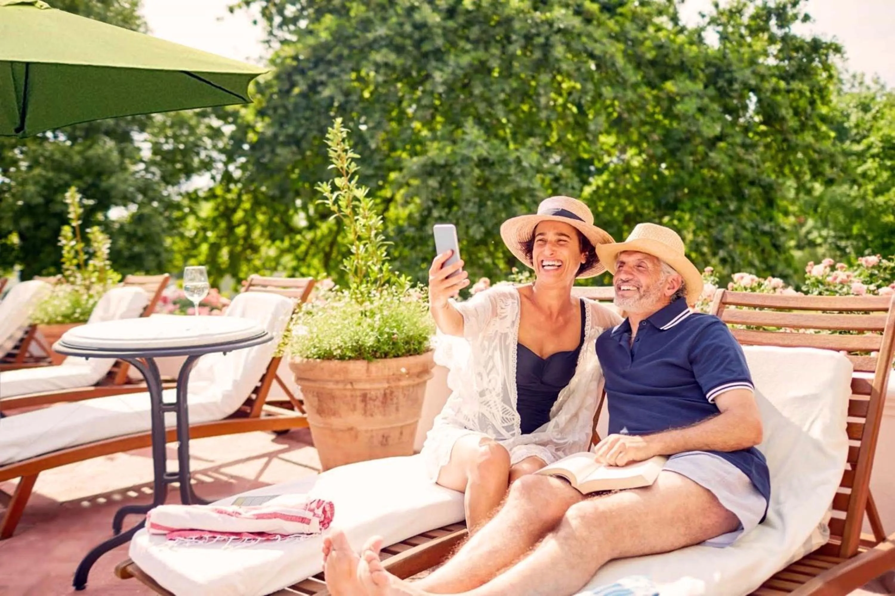 Balcony/Terrace in Villa Delfin Spa