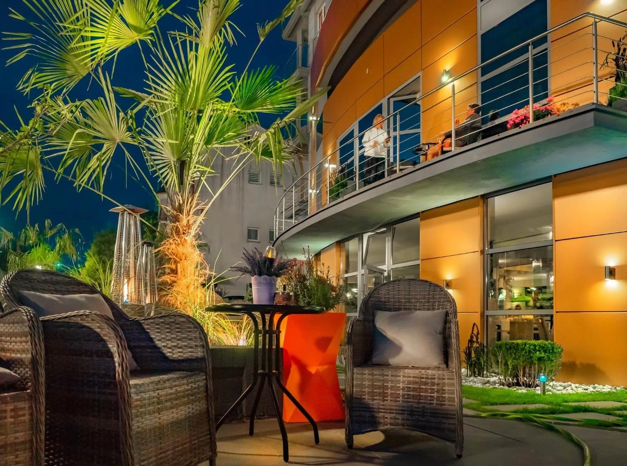Balcony/Terrace in Villa Delfin Spa