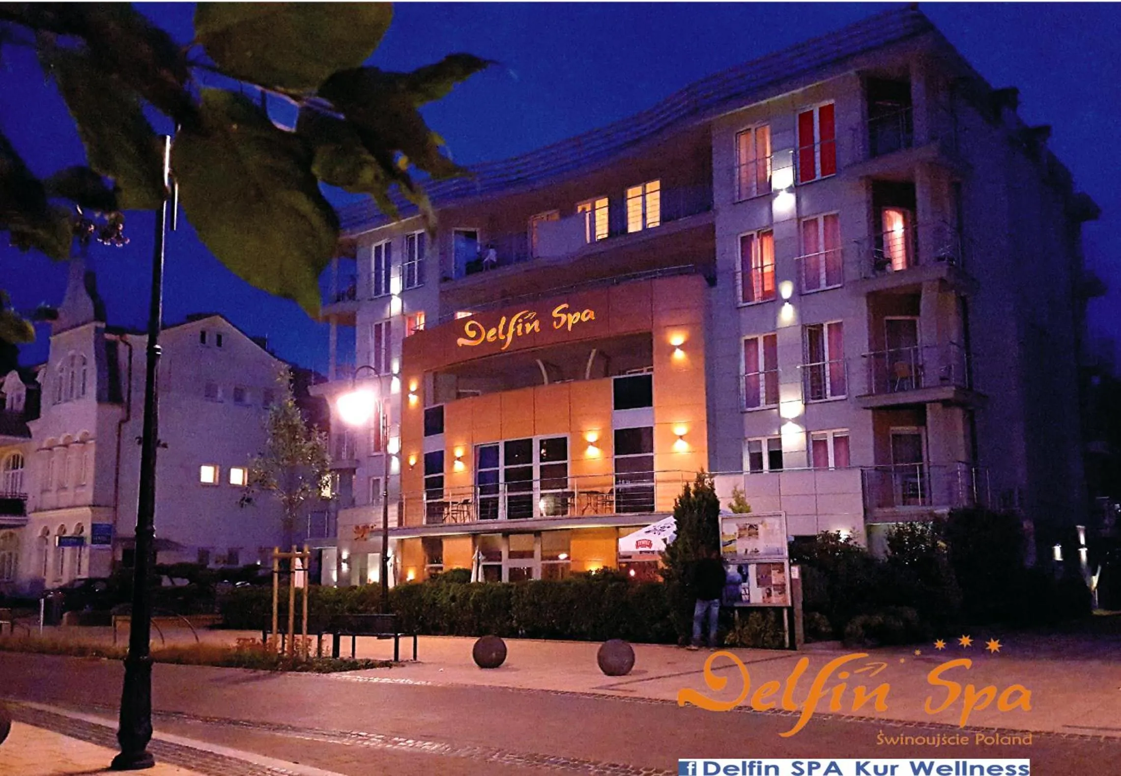 Property building in Villa Delfin Spa