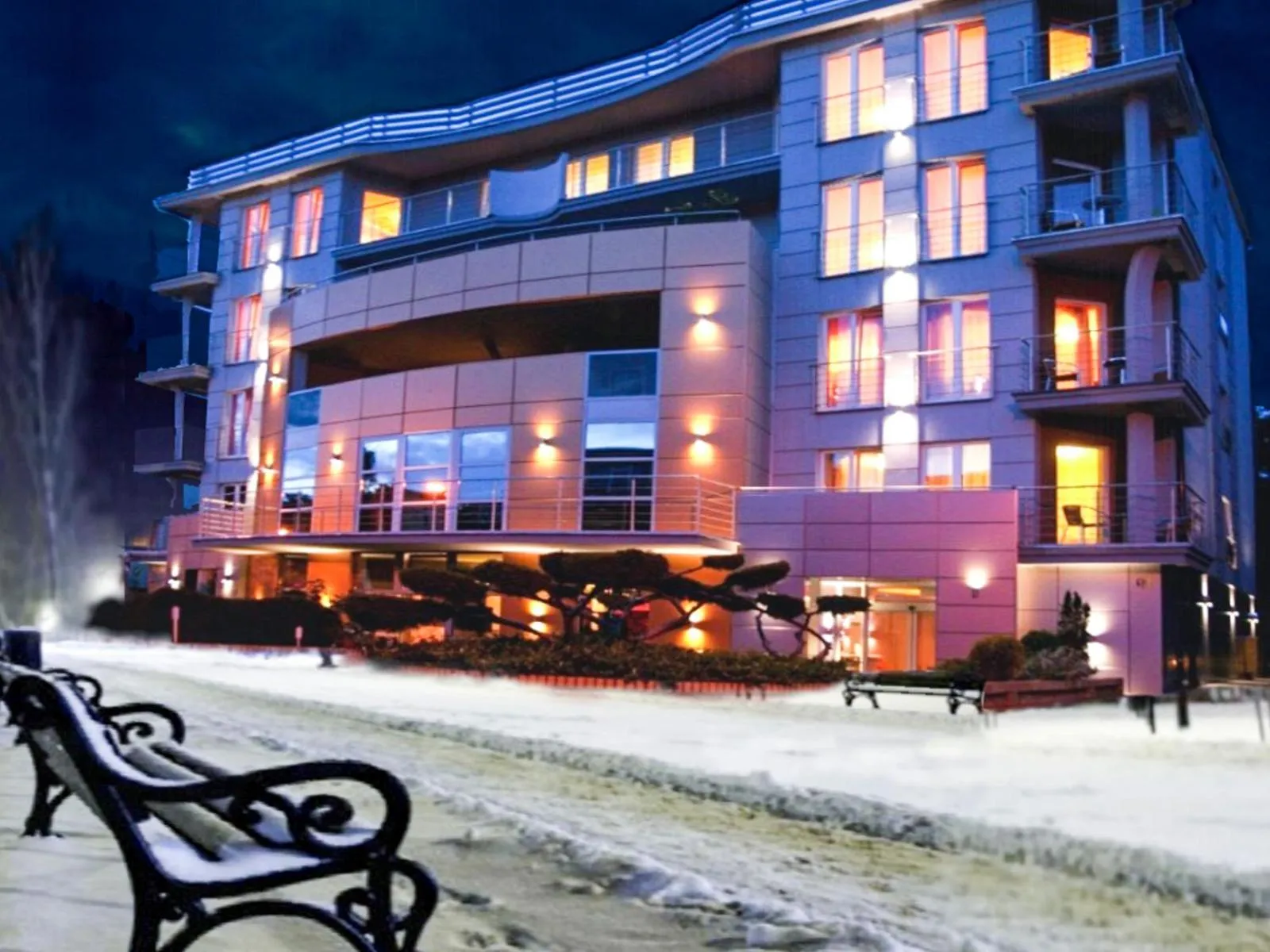 Property building in Villa Delfin Spa