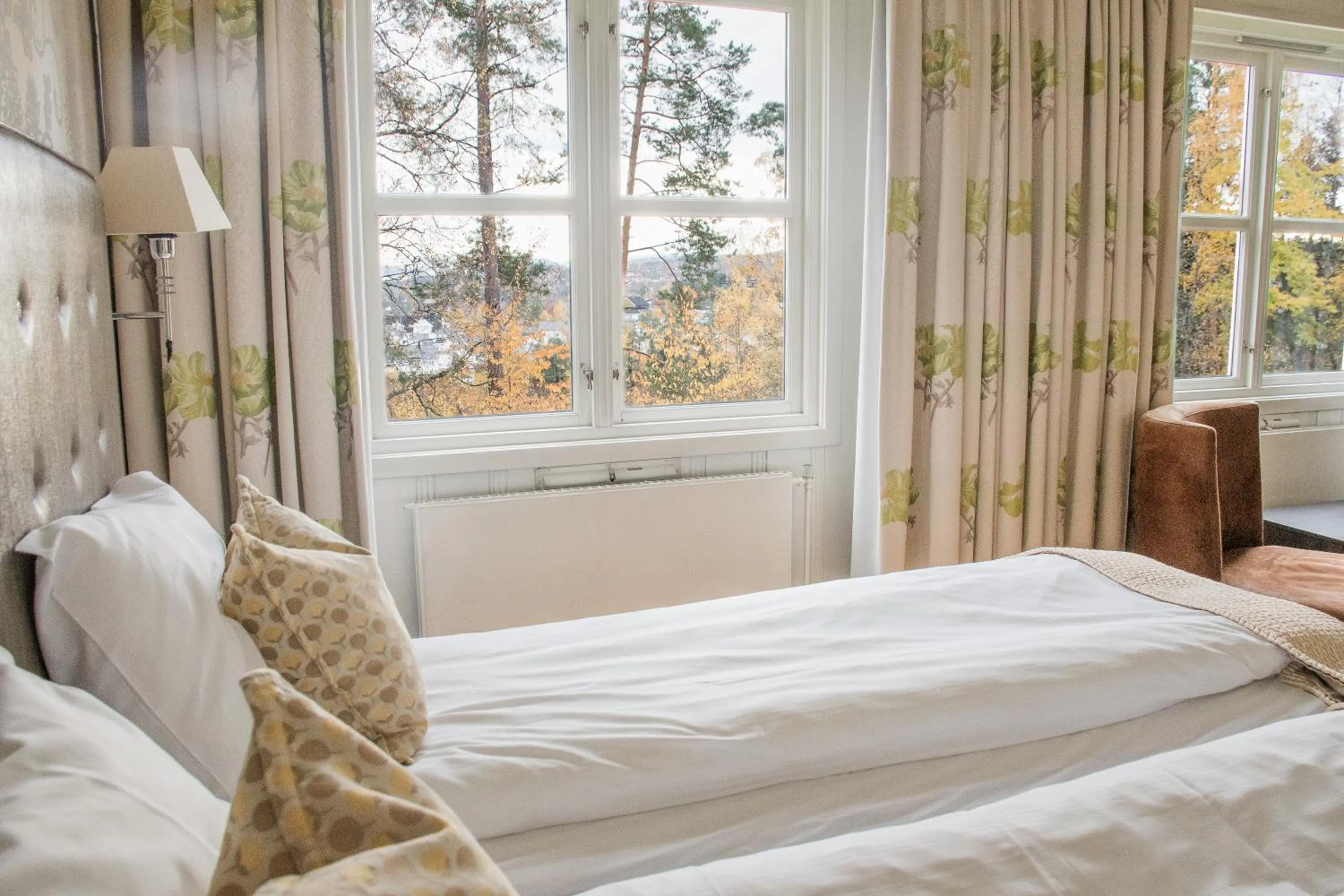 Bed in Quality Hotel Leangkollen