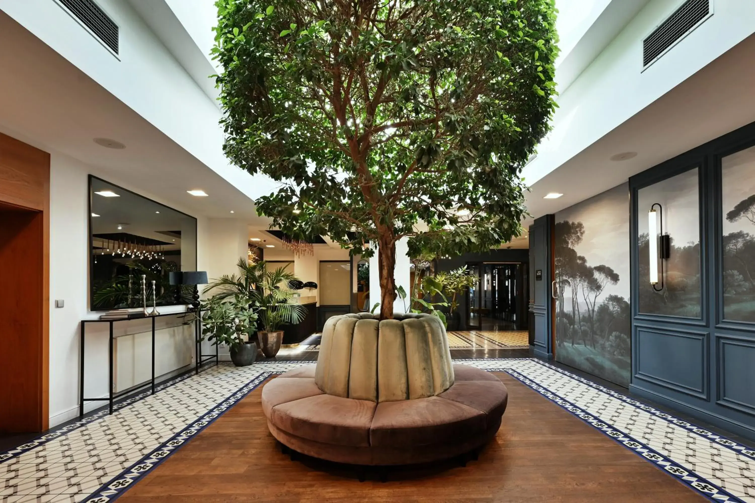 Lobby or reception in The Hotel Fitzgerald Lobby or reception in The Hotel Fitzgerald