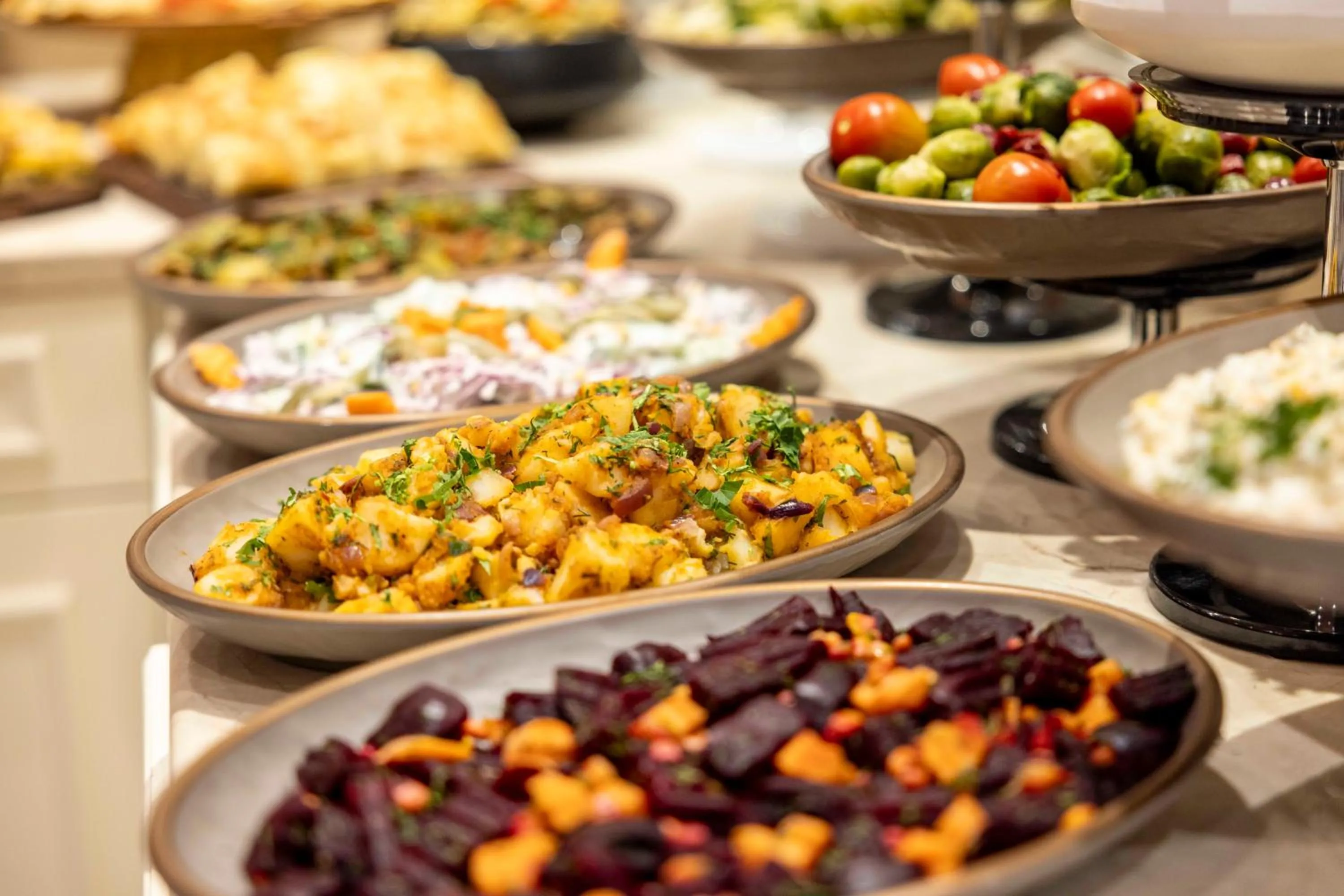 Buffet breakfast in Raymond Hotel Old City