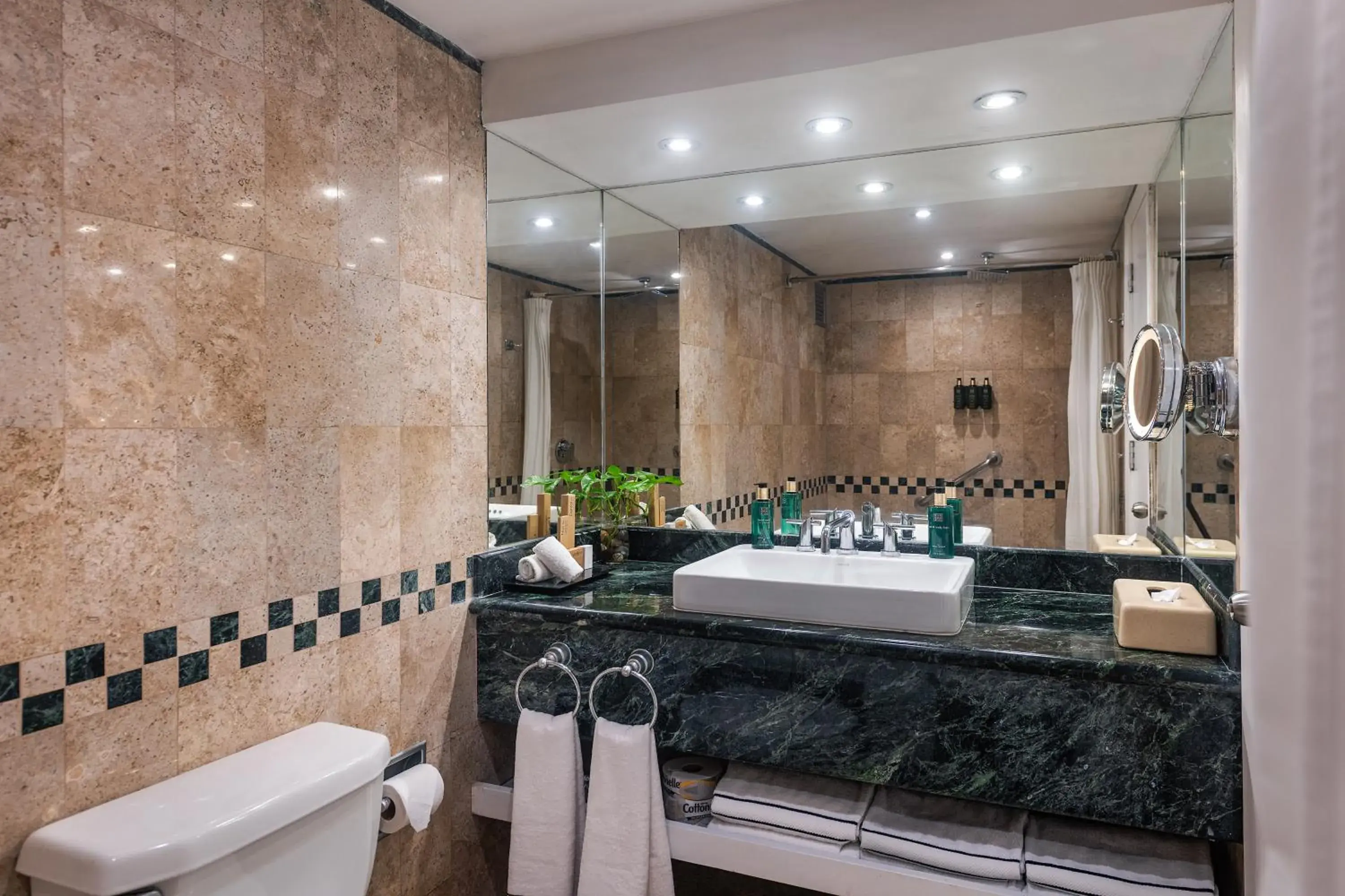 Bathroom in Melia Cozumel All Inclusive Bathroom in Melia Cozumel All Inclusive