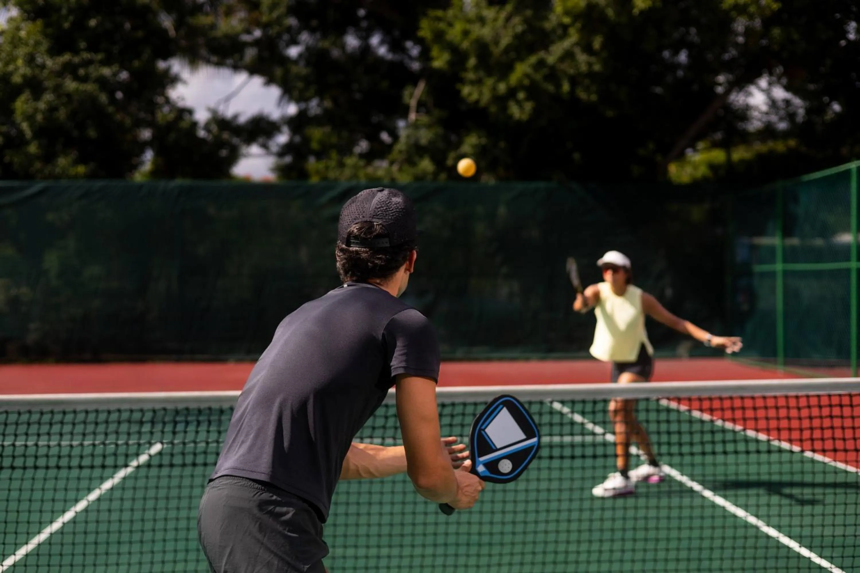 Tennis court in Meliá Cozumel - All Inclusive
