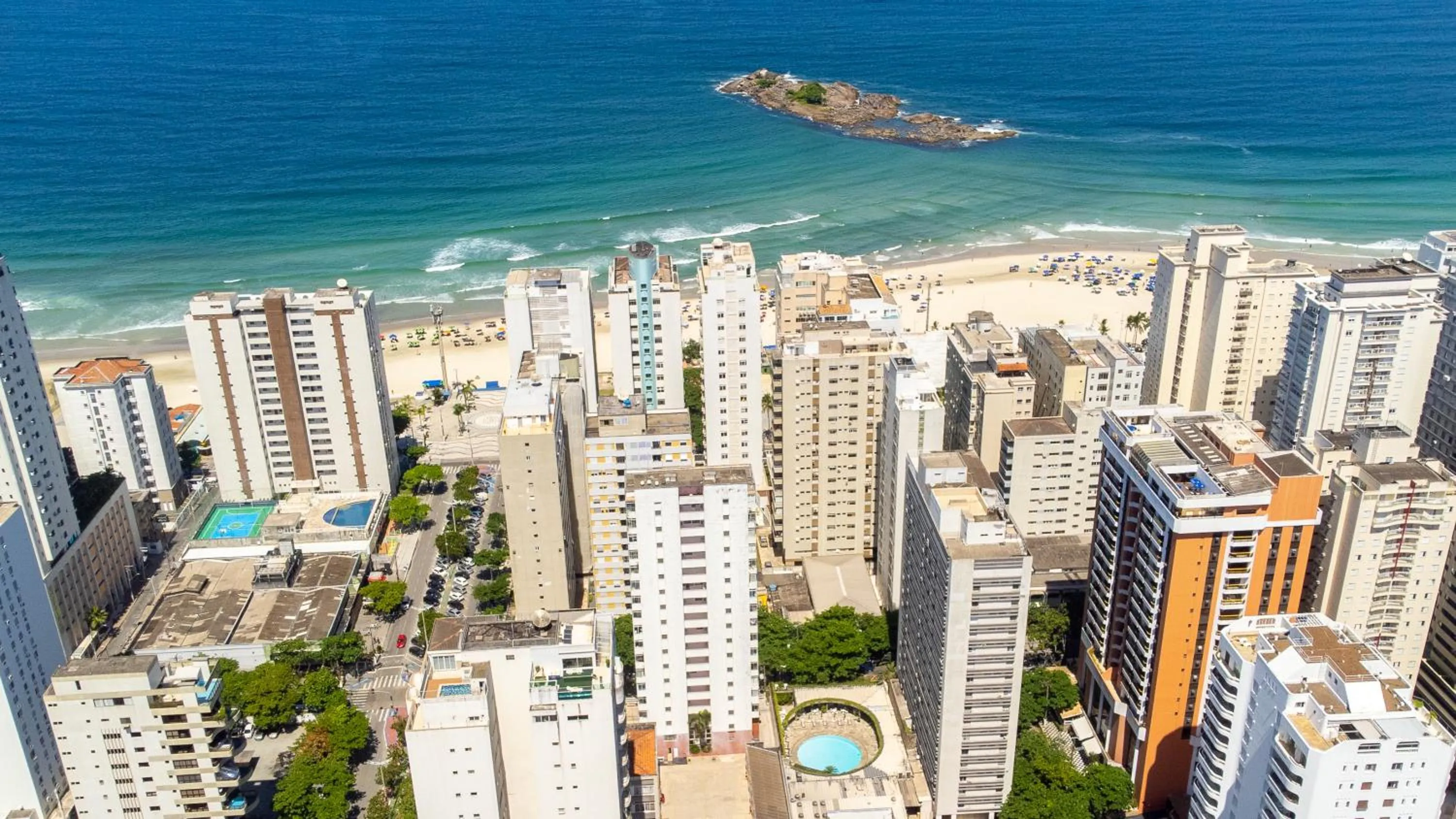 Bird's eye view in Ferraretto Guarujá Hotel & Spa