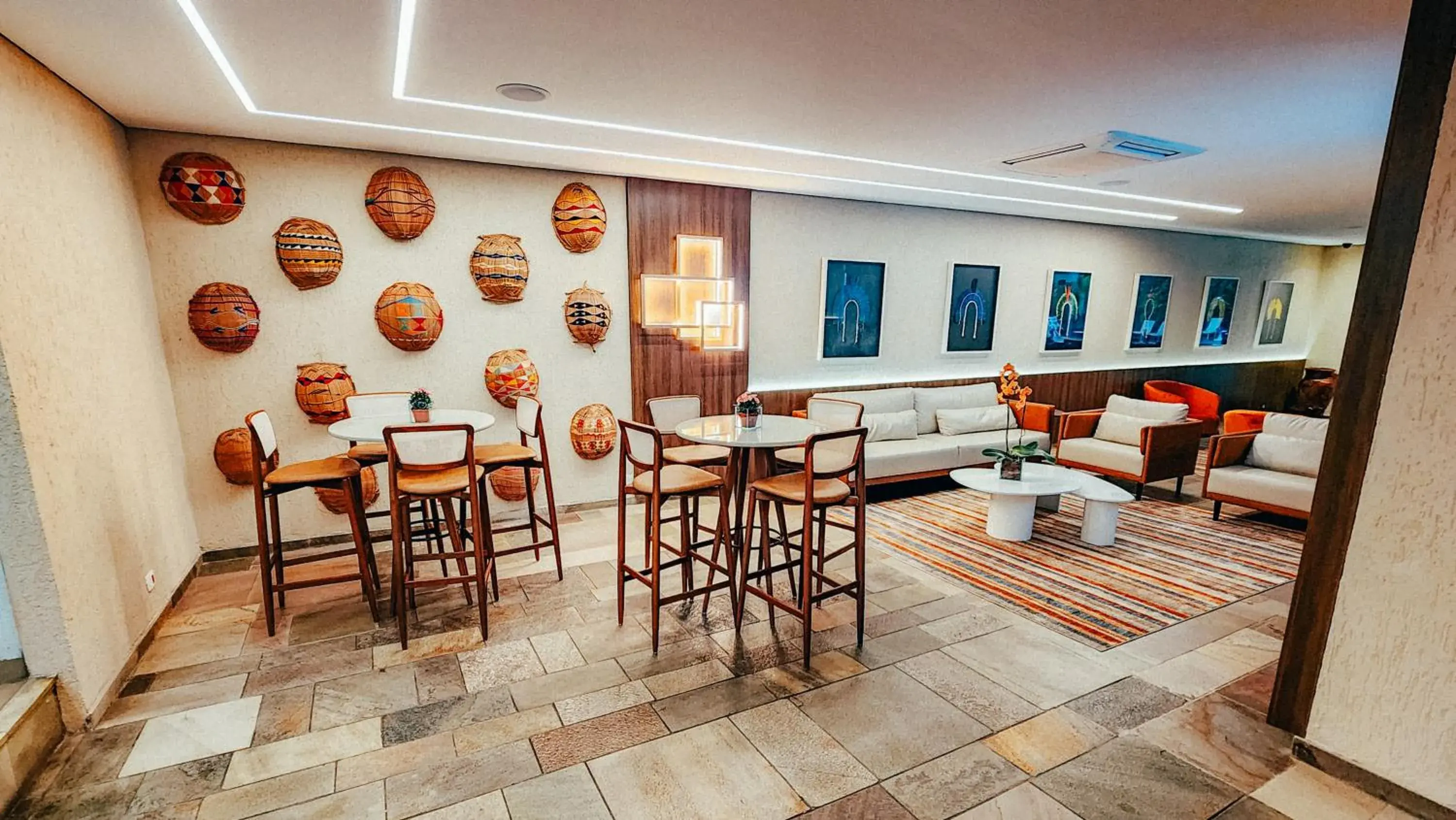 Living room in Ferraretto Guarujá Hotel & Spa Living room in Ferraretto Guarujá Hotel & Spa