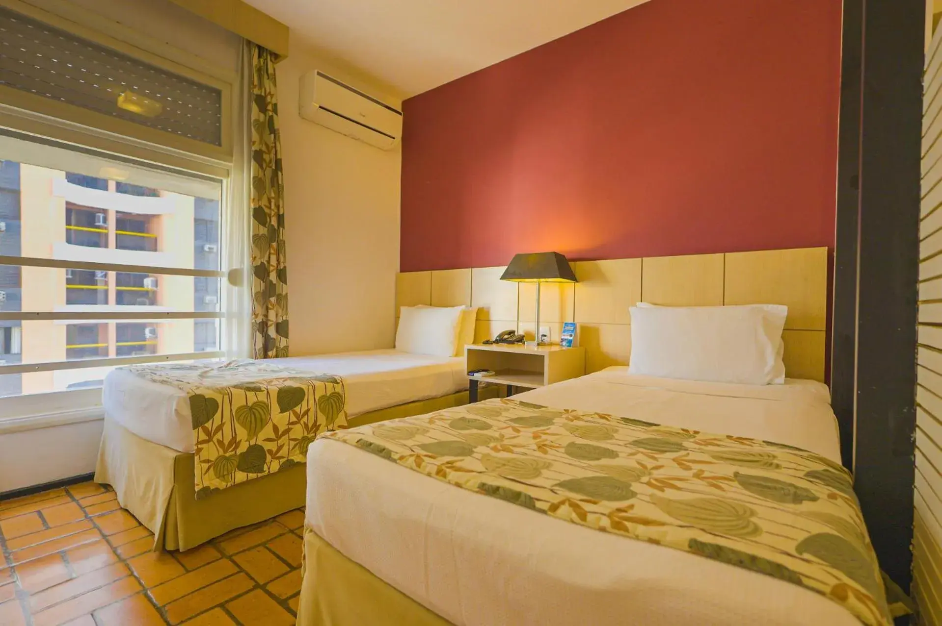 Bed in Ferraretto Guarujá Hotel & Spa Bed in Ferraretto Guarujá Hotel & Spa