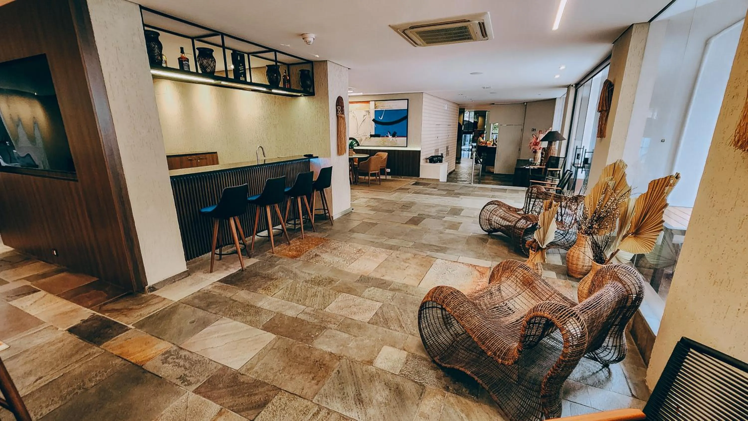 Living room in Ferraretto Guarujá Hotel & Spa