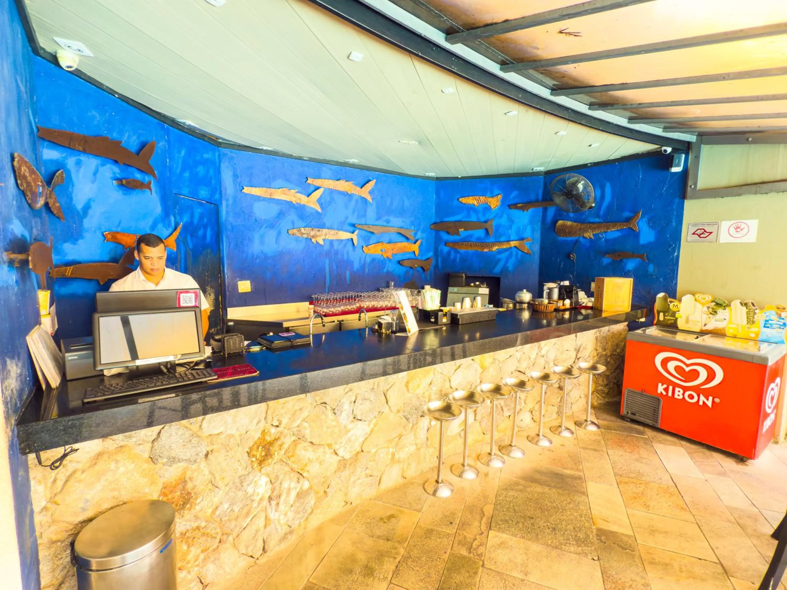 Lounge or bar in Ferraretto Guarujá Hotel & Spa