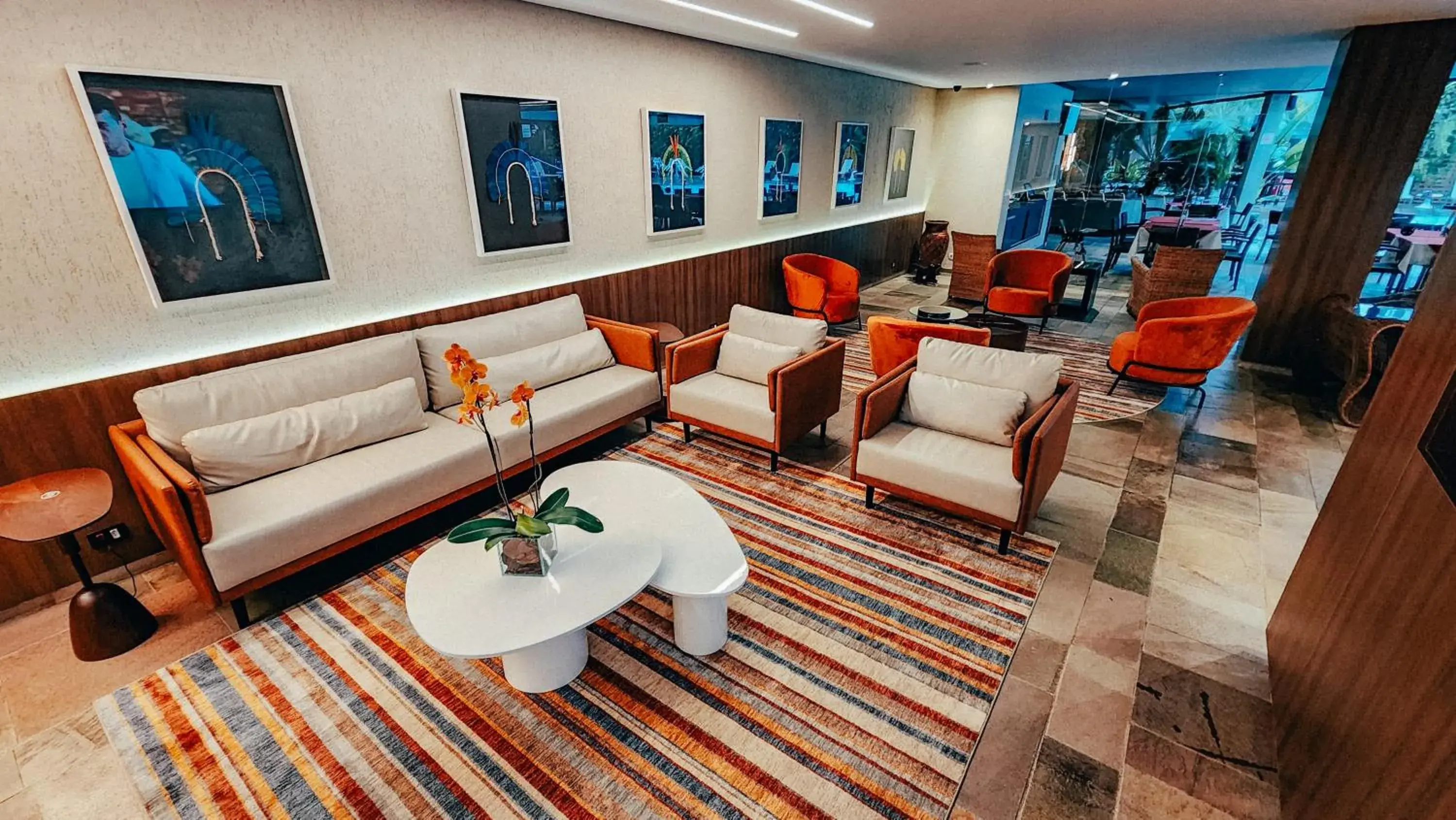 Living room in Ferraretto Guarujá Hotel & Spa Living room in Ferraretto Guarujá Hotel & Spa