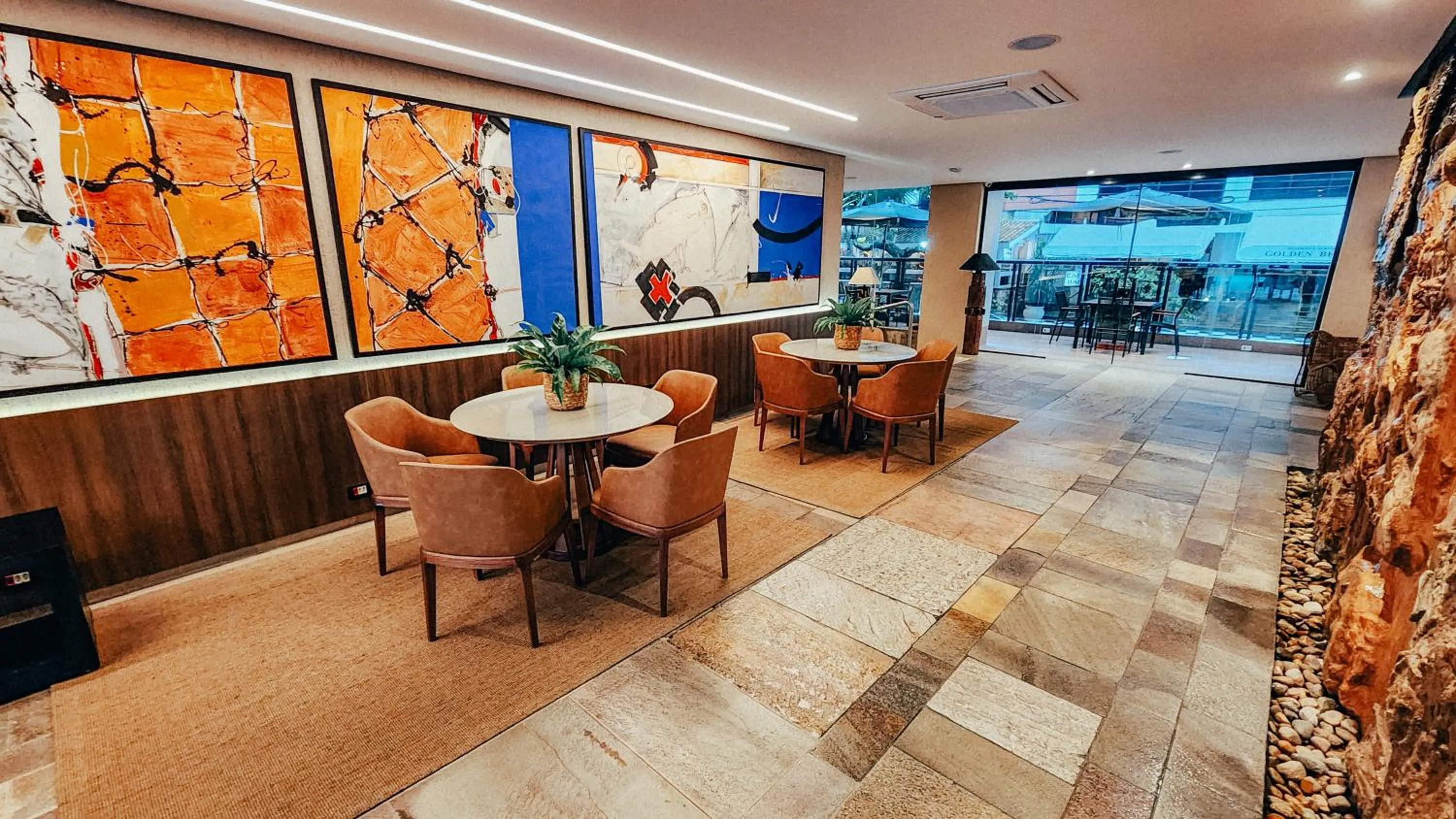 Living room in Ferraretto Guarujá Hotel & Spa